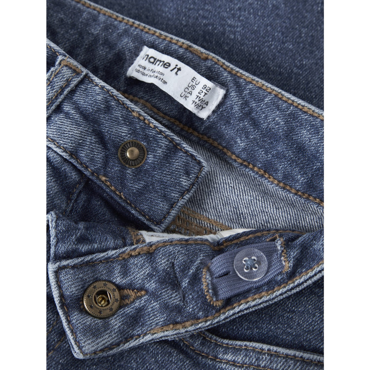 Name It Faded Denim Nmfbella Balloon Jeans 2441-Sm Noos
