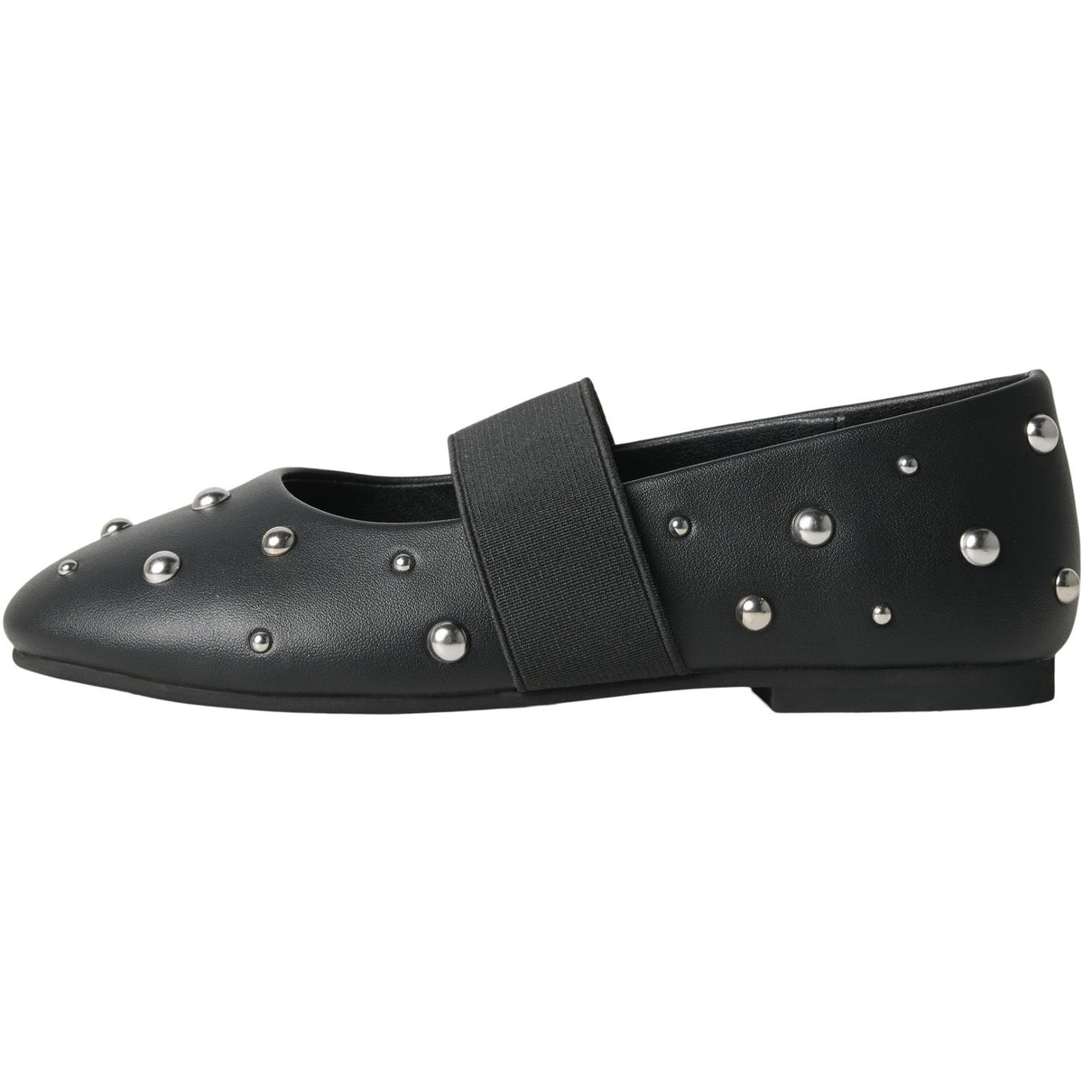 Name It Black Studs In Silver Nkfraya Ballerinasko