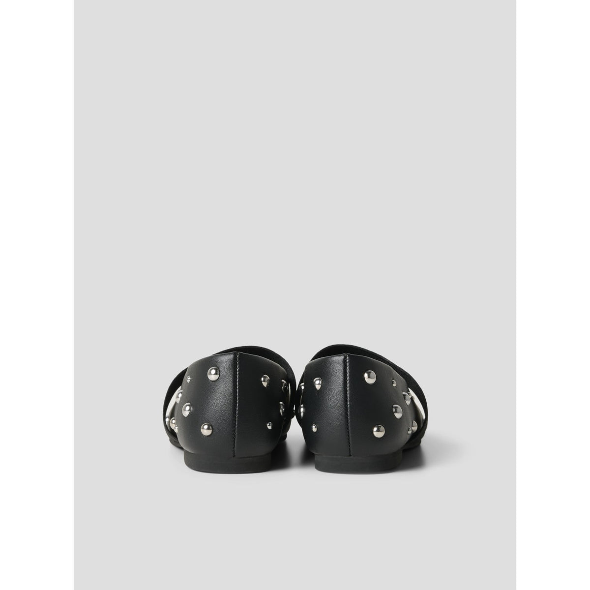 Name It Black Studs In Silver Nkfraya Ballerinasko