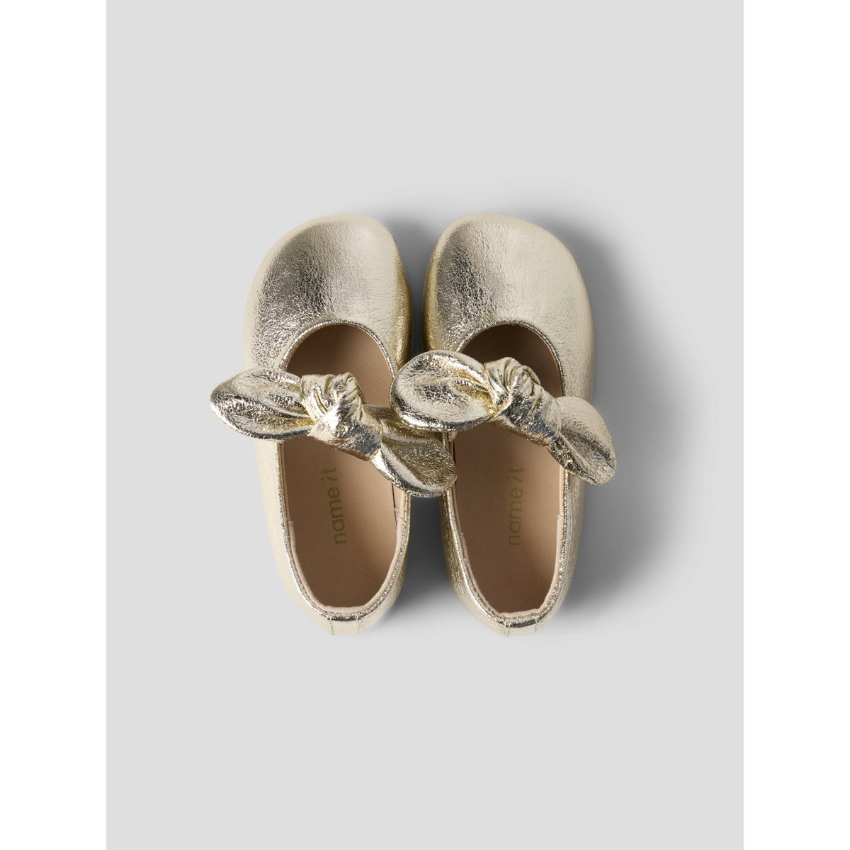 Name It Gold Colour Nmfronja Ballerinasko