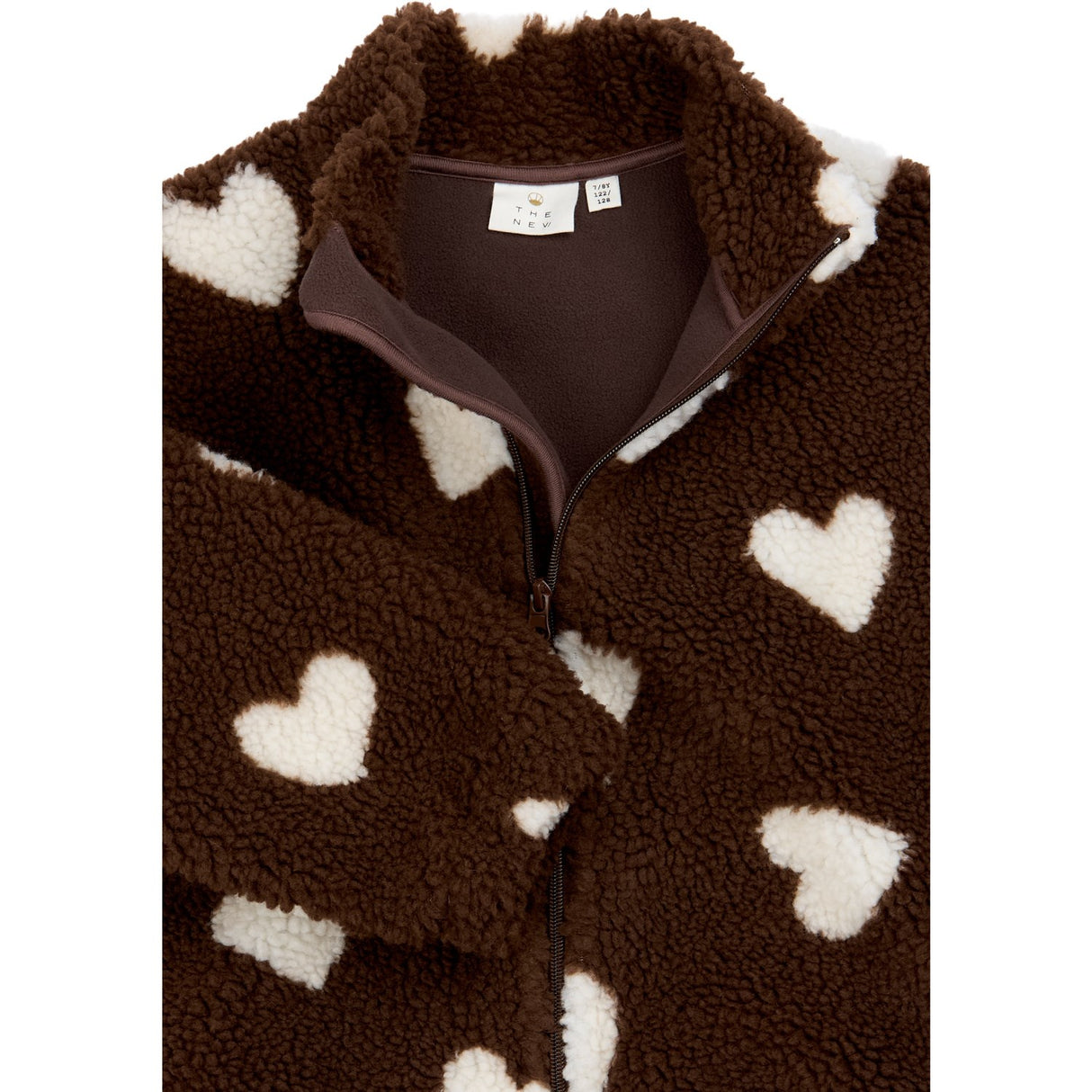 The New Chestnut AOP Tnunita Os Teddybjørn Jakke