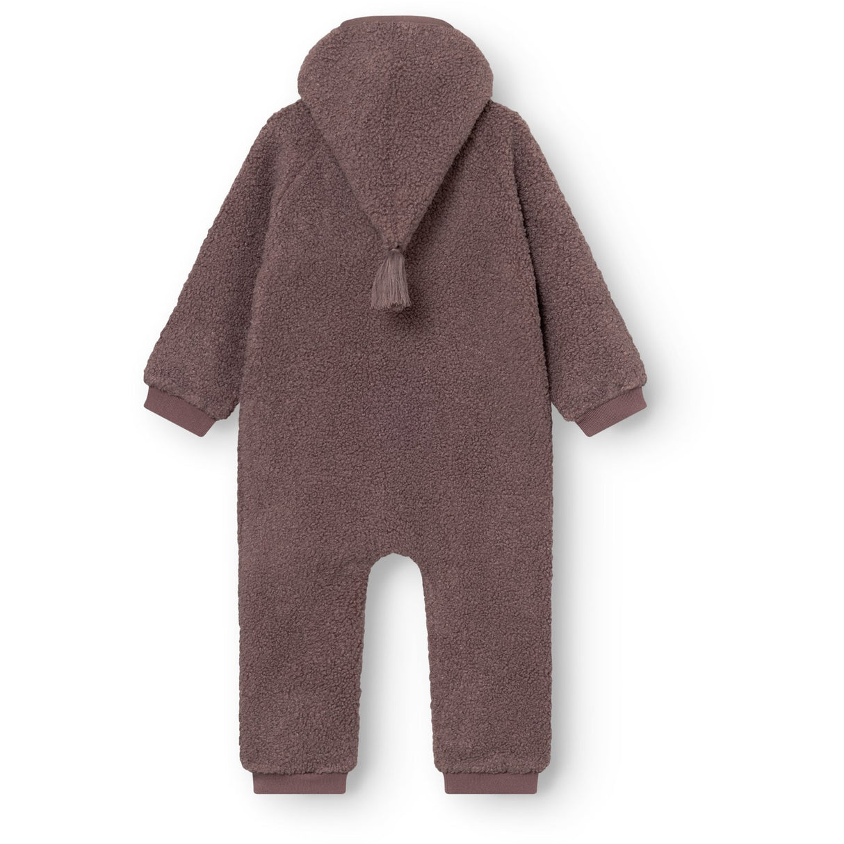 Mini A Ture Peppercorn Plum Matadel Teddyfleece Jumpsuit. Grs