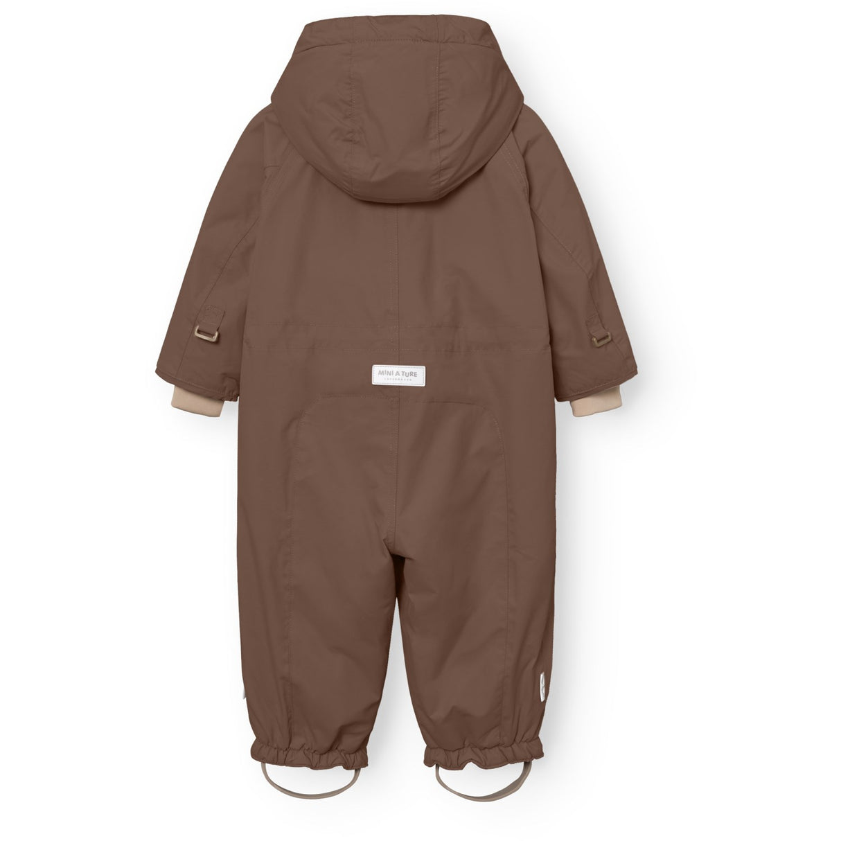 Mini A Ture Chestnut Brown Matwisti Fleece Lined Snowsuit. Grs