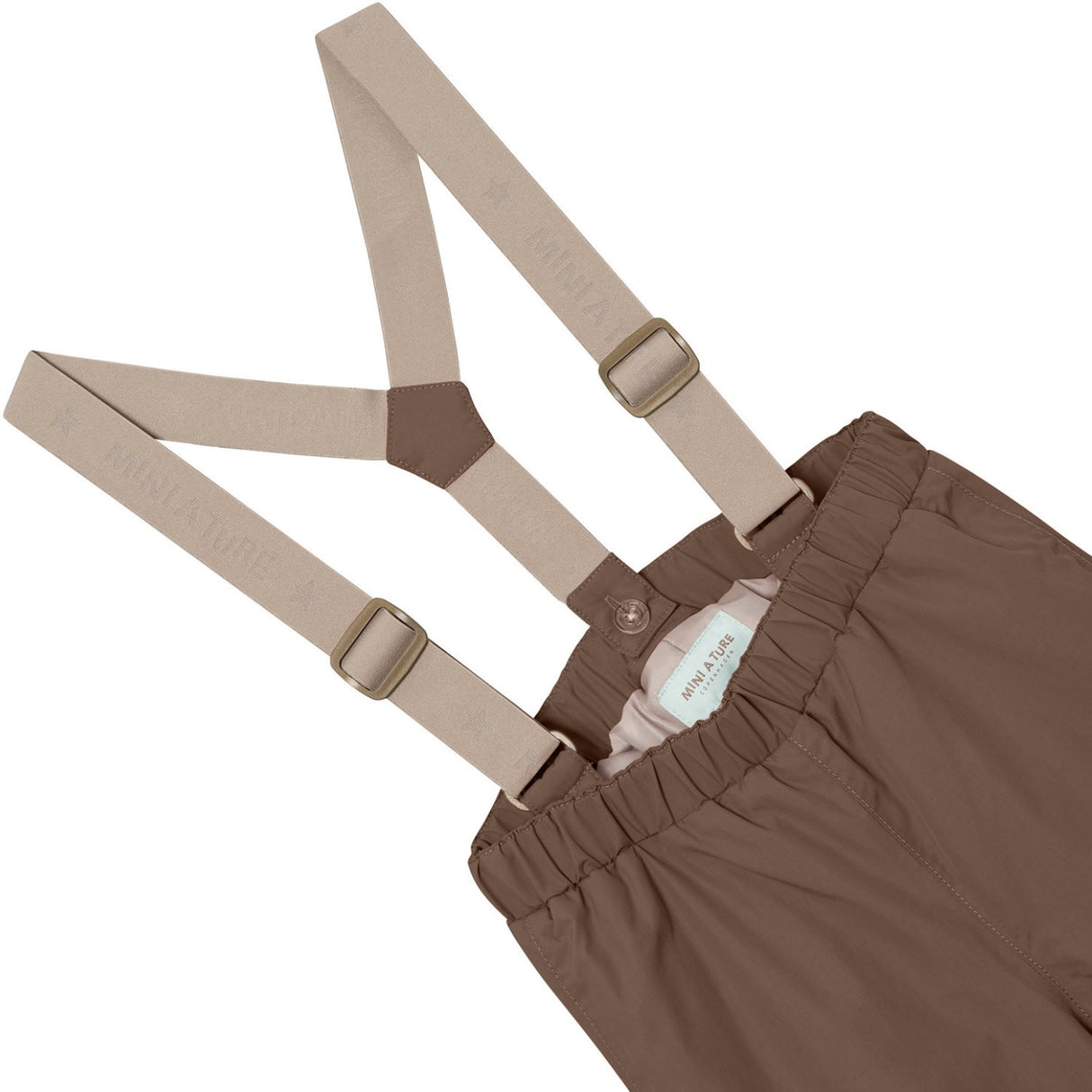 Mini A Ture Chestnut Brown Matwilas Snow Pants. Grs