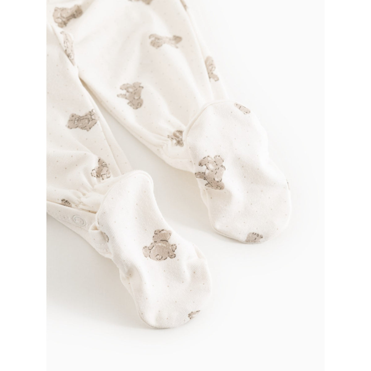 MarMar Modal Smooth Print Teddybears Rubello Heldrakt