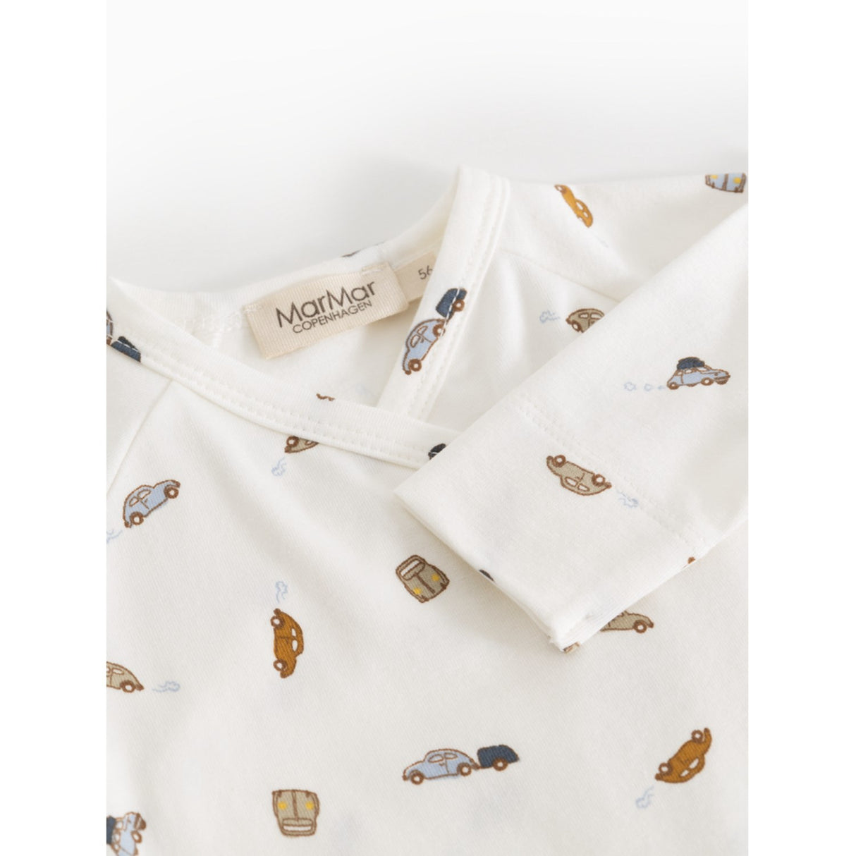 MarMar Modal Smooth Print Cars Rulo Heldrakt