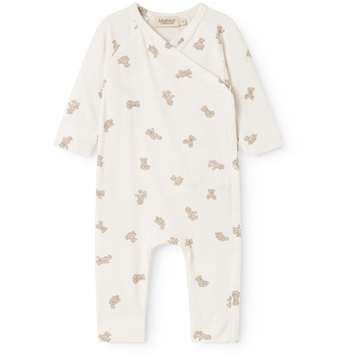 MarMar Modal Smooth Print Teddybears Rulo Heldrakt