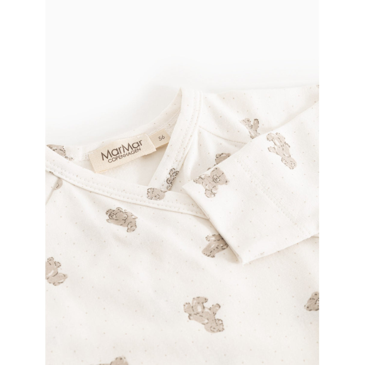 MarMar Modal Smooth Print Teddybears Rulo Heldrakt