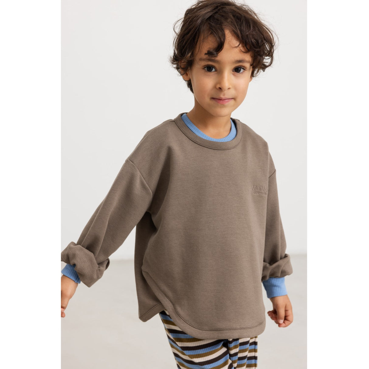 MarMar Modal Blue Heaven Plain Bluse