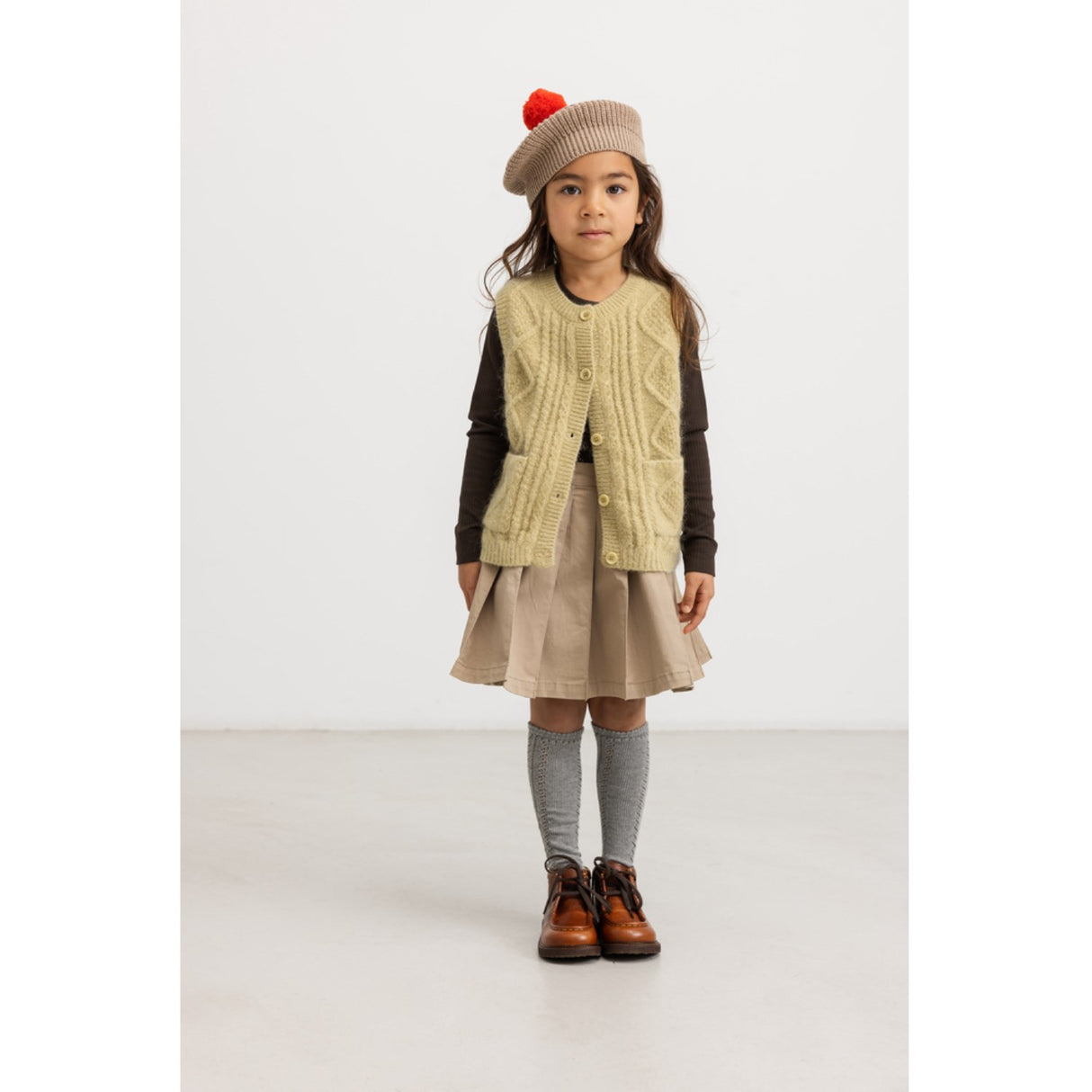 MarMar Modal Dark Roast Plain Bluse