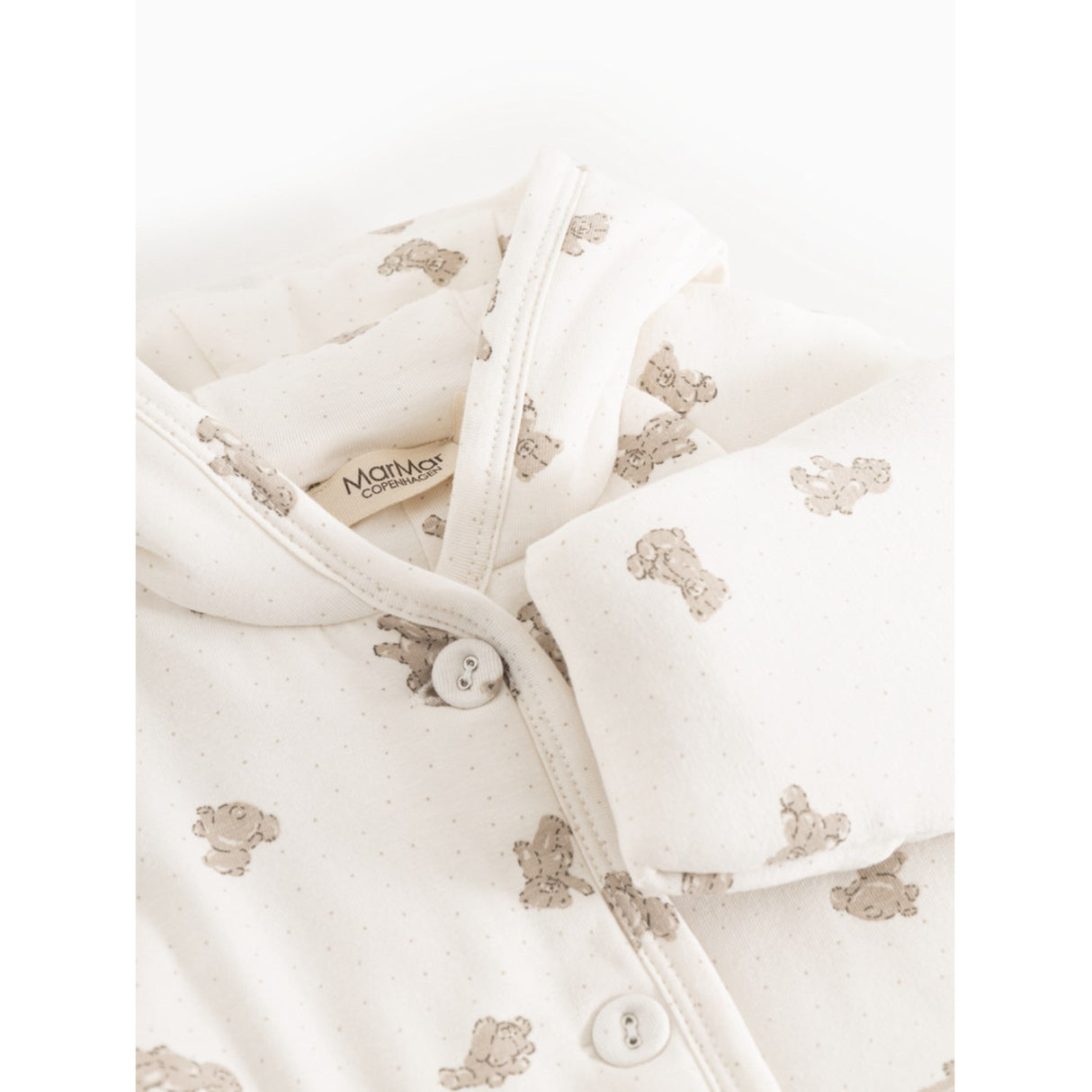 MarMar New Born Modal Smooth Print Teddybears Rexa Heldrakt