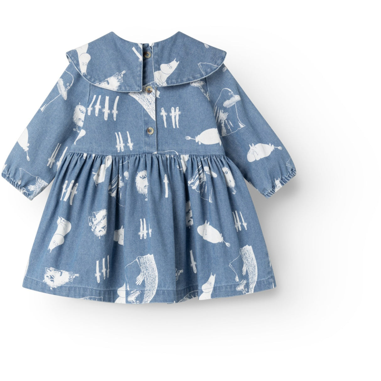 MarMar Denim Print Moomins Dalva B Kjole