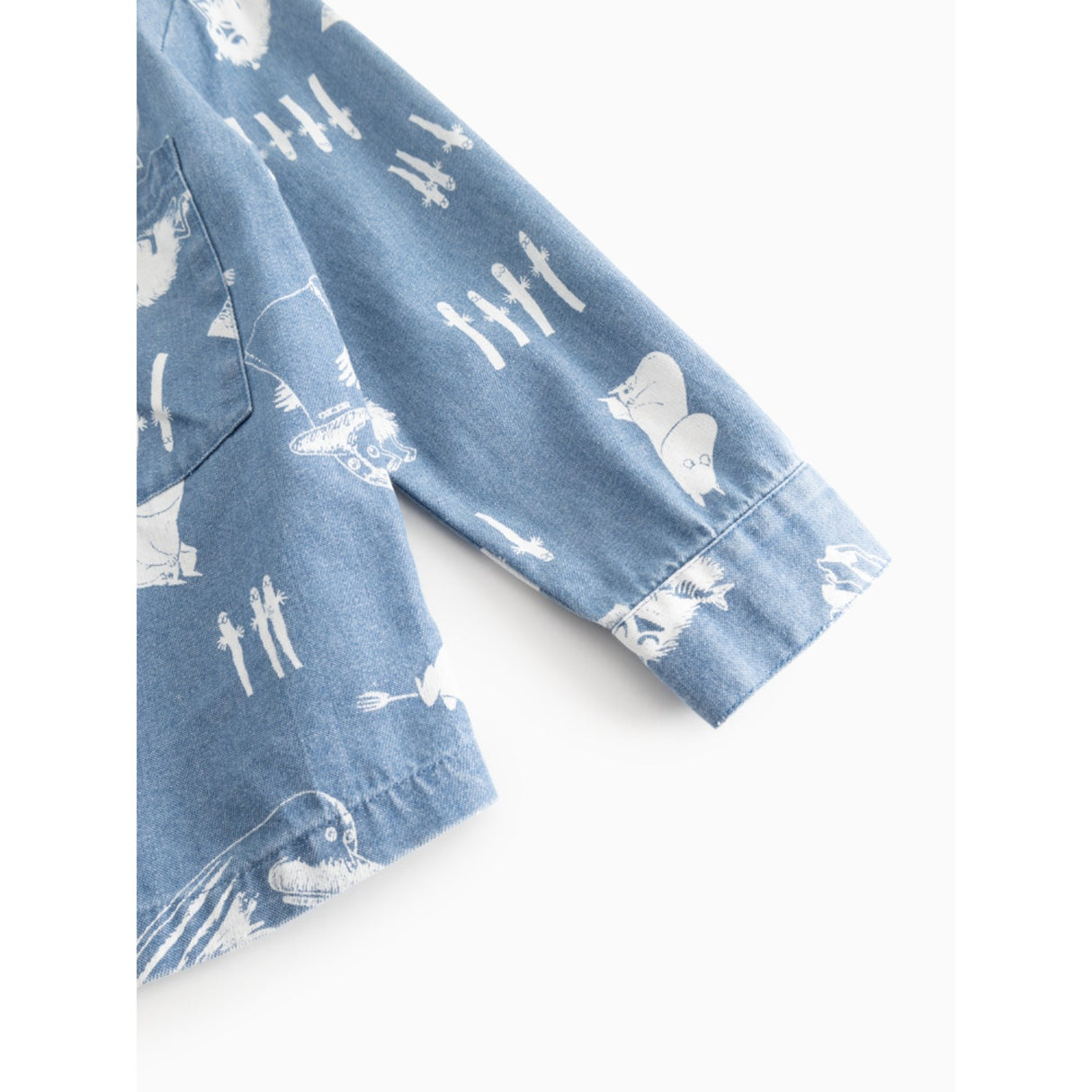 MarMar Denim Print Moomins Telo Skjorte