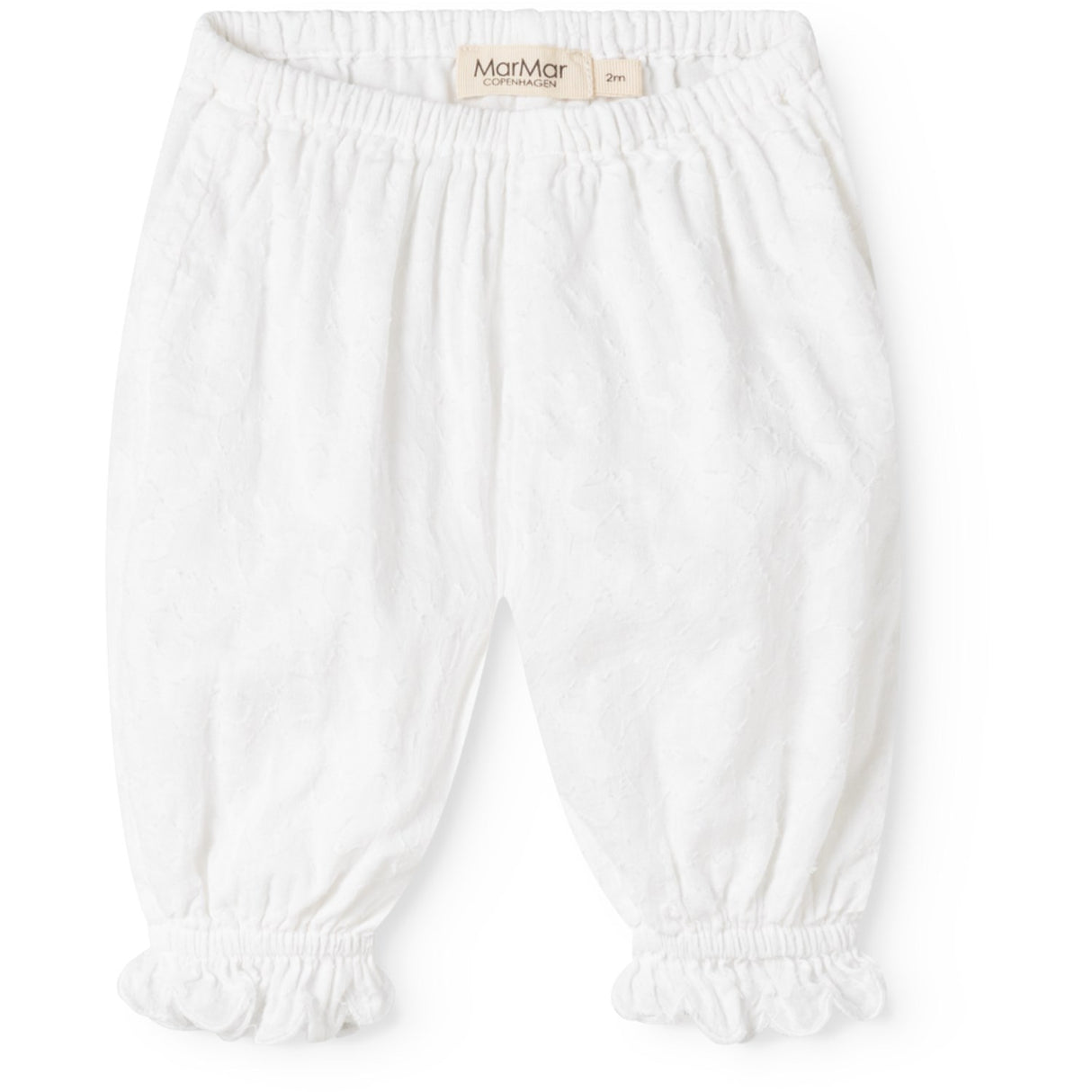 MarMar Delicate Cotton White Pus Bukser