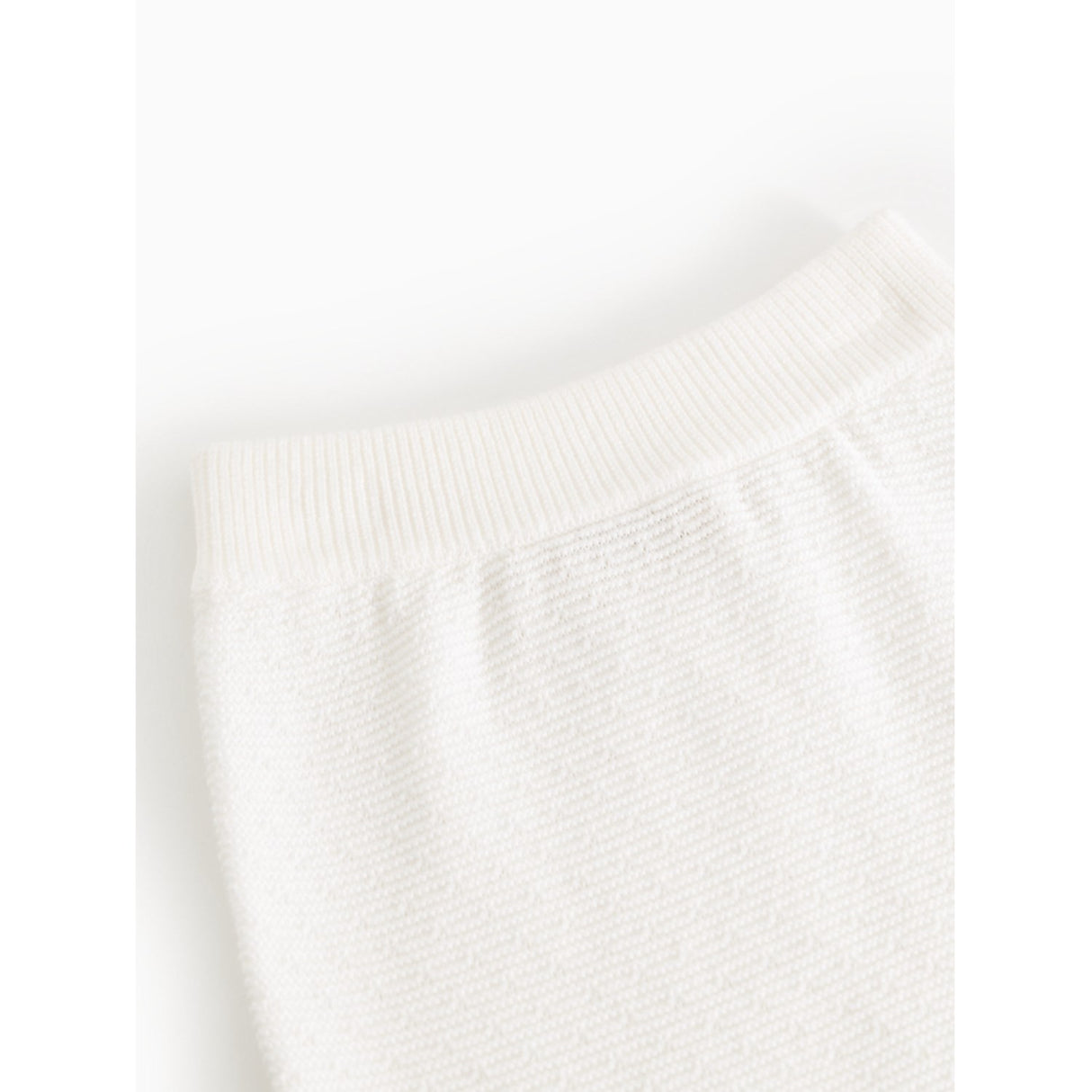 MarMar Modal Mix Links-Links Gentle White Pira Strikket Bukser