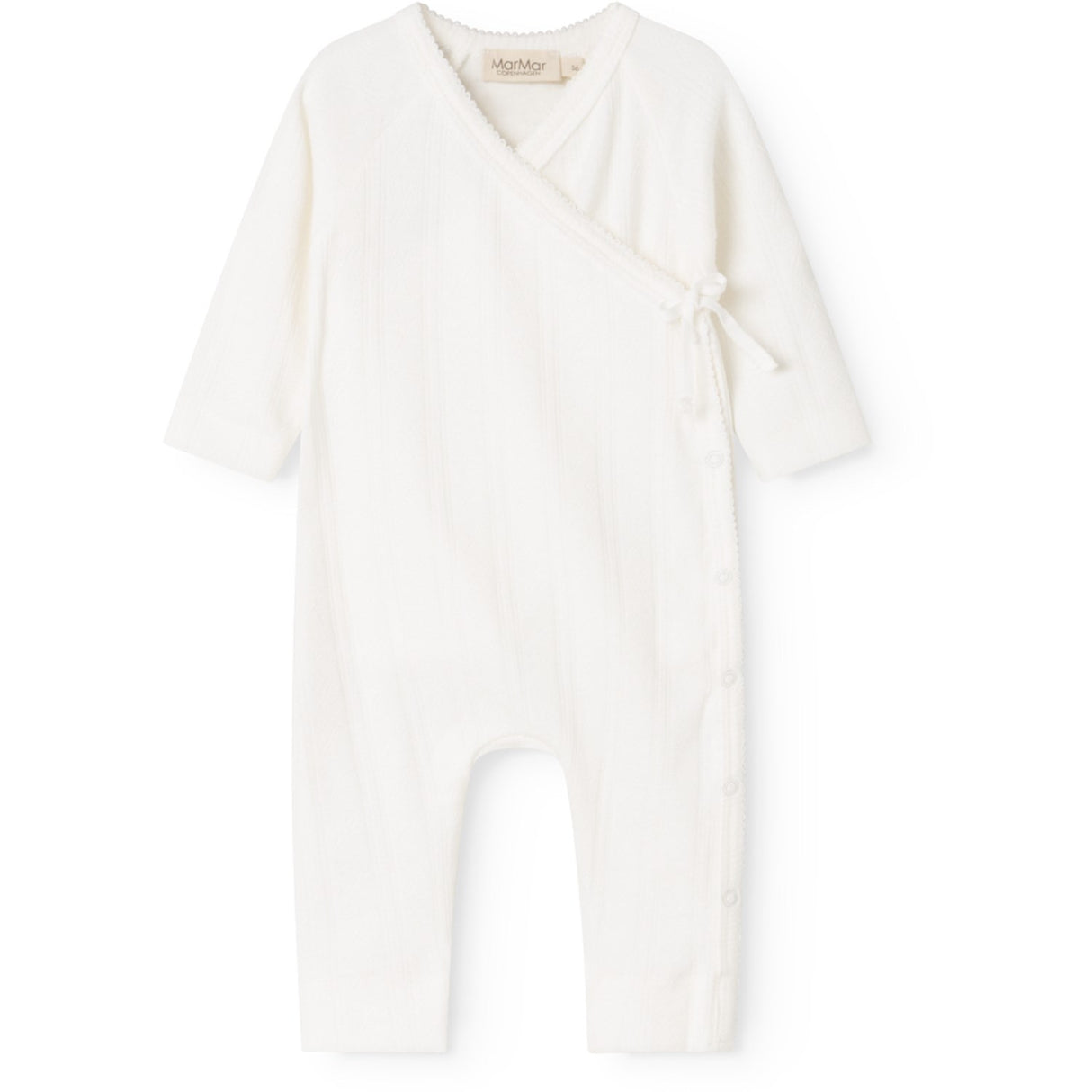 MarMar Modal Pointelle Gentle White Rula Heldrakt
