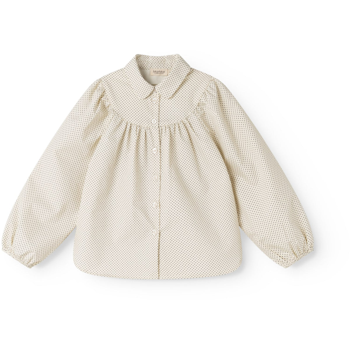 MarMar Smooth Cotton Tiny Dots Trissa Skjorte