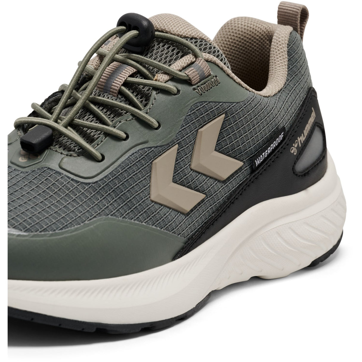 Hummel Castor Gray Creek Lavt Tex Jr Sneakers