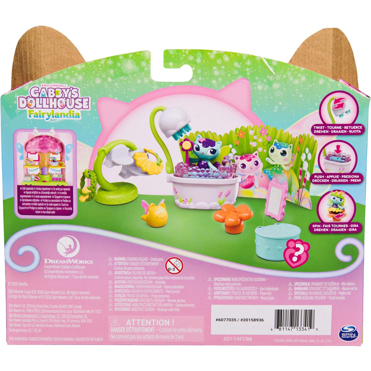 Gabby's Dollhouse Mercat Fe Badeværelse