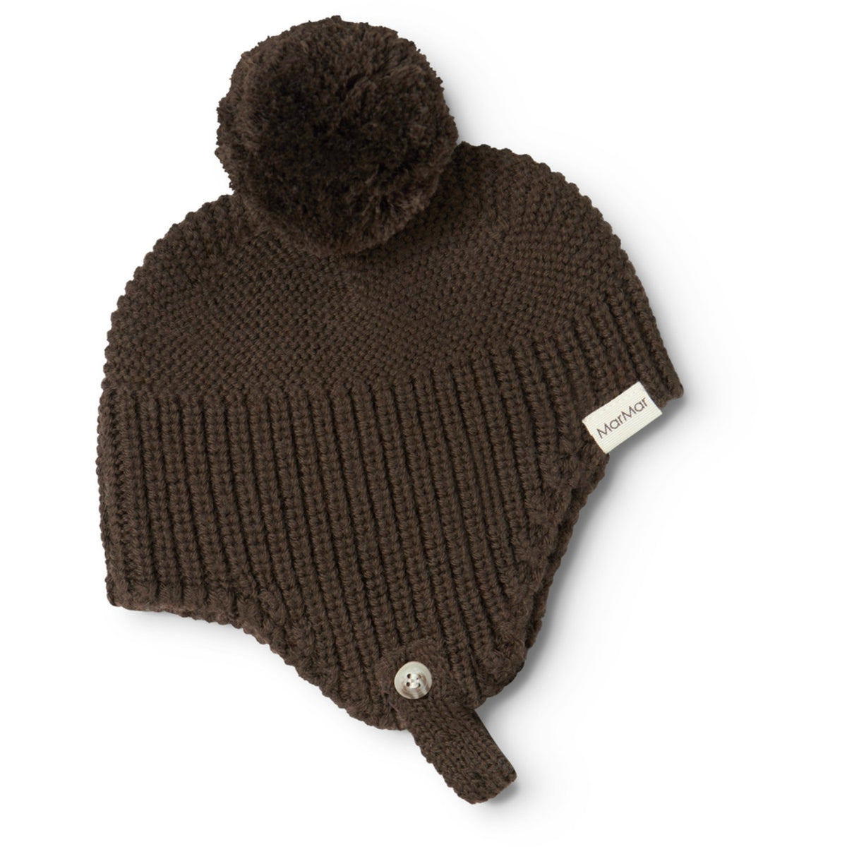 MarMar Light Cotton Wool Fisherman Dark Roast Aly Pompom Lue