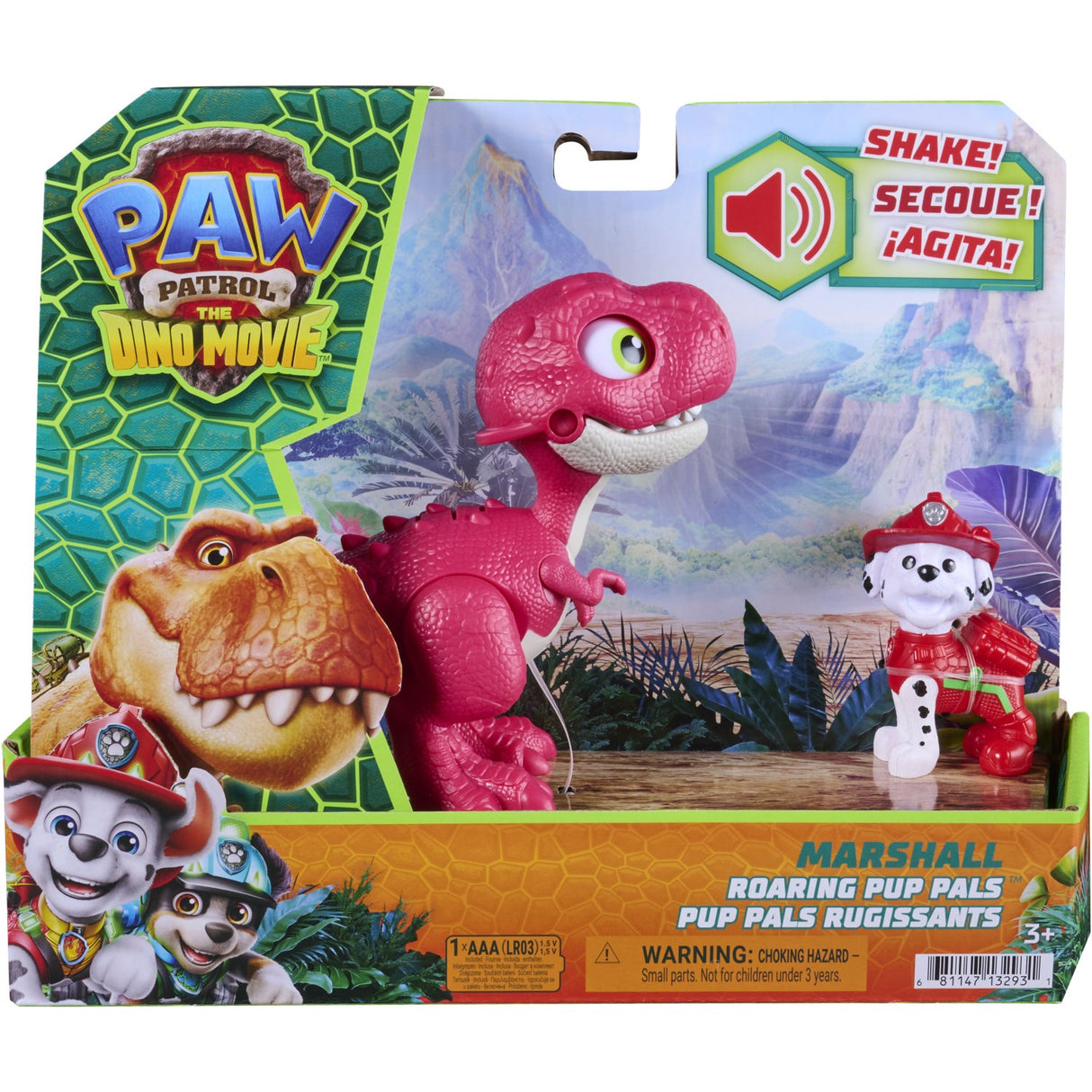 Paw Patrol Movie 3 Brølende Pup Venner Marshall