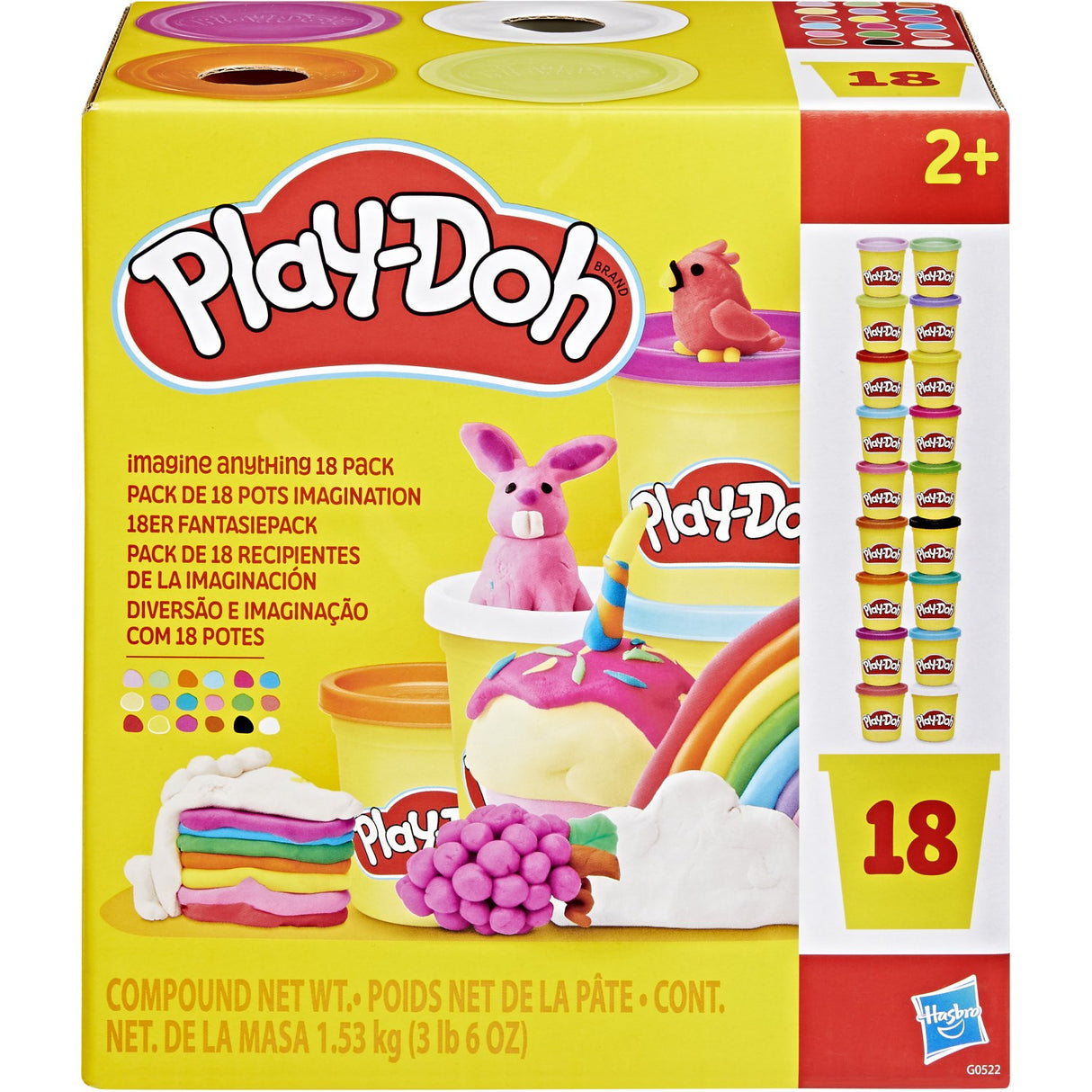 Play-Doh Forestil Hvad Som Helst 18 Pak 1,53 Kg