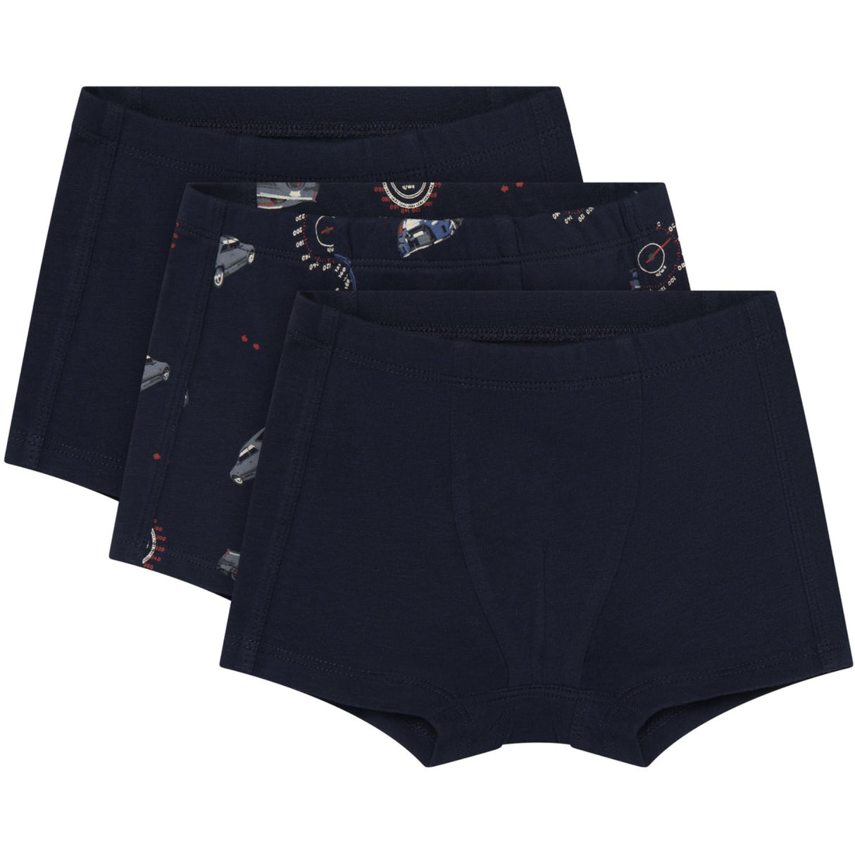 Minymo Dark Sapphire Underbukser 3-Pakning Aop