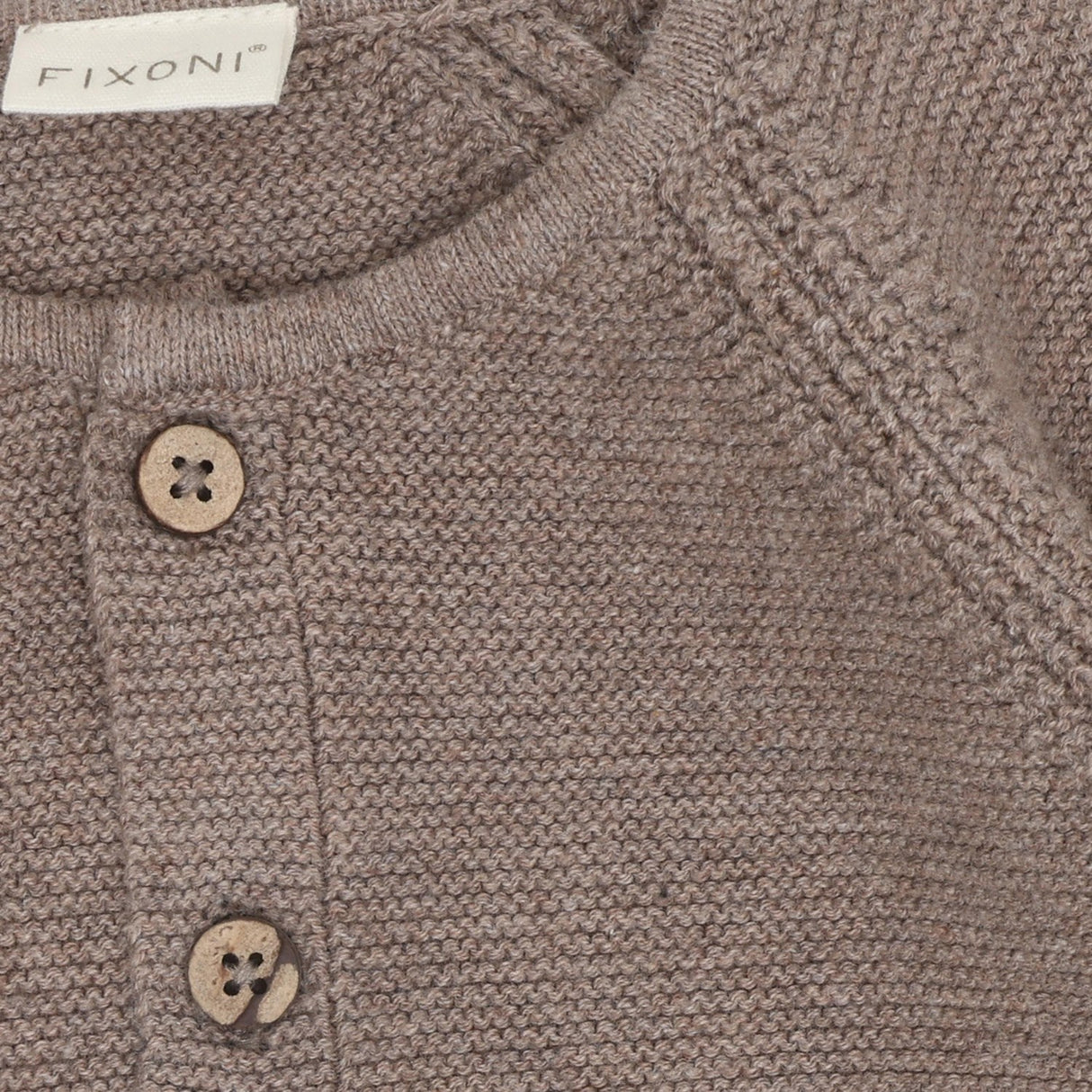 FIXONI Mountain Trial Melange Cardigan Strikk