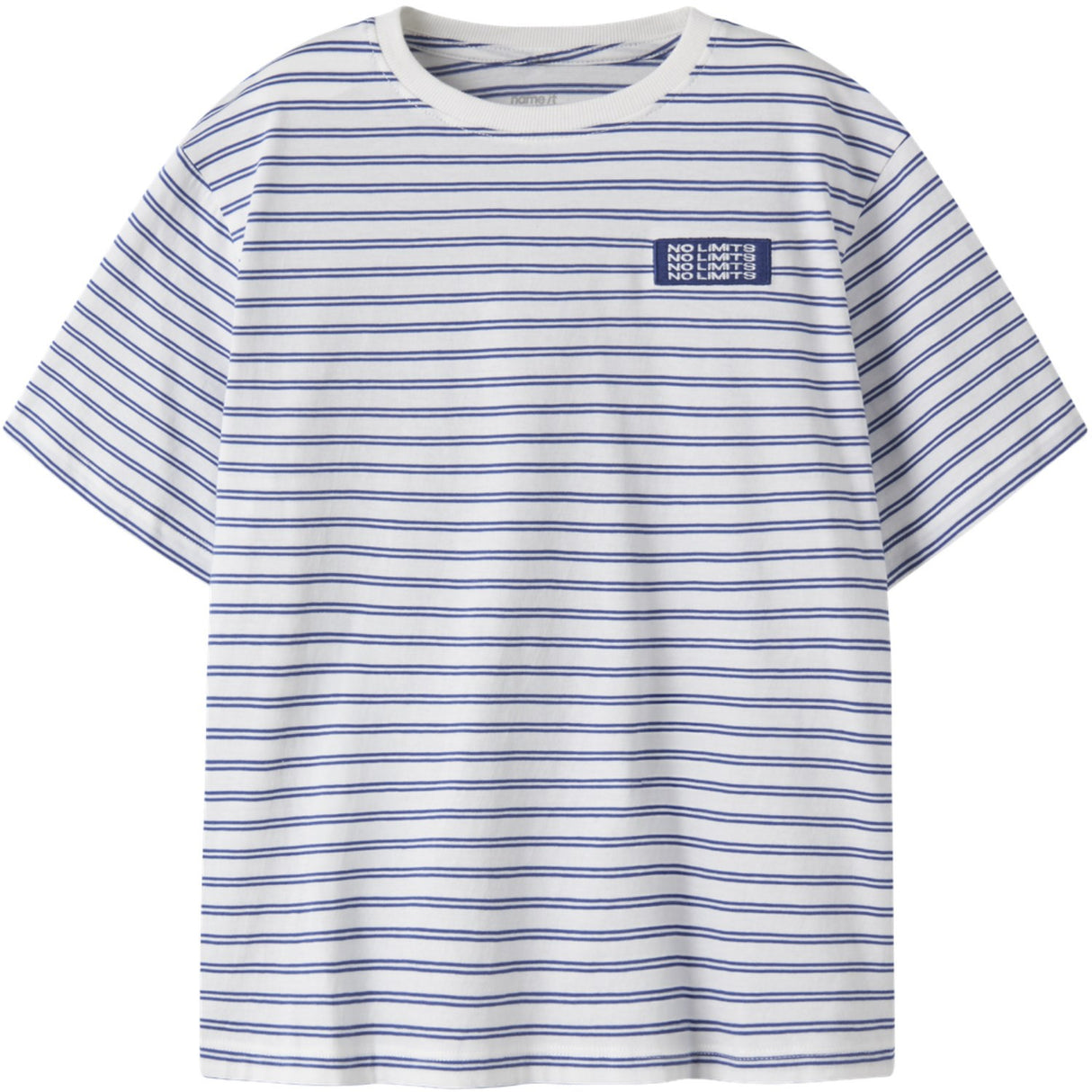 Name It Wispy Clouds Deep Ultramarine Nkmkristian Ss Nreg Topp Pb