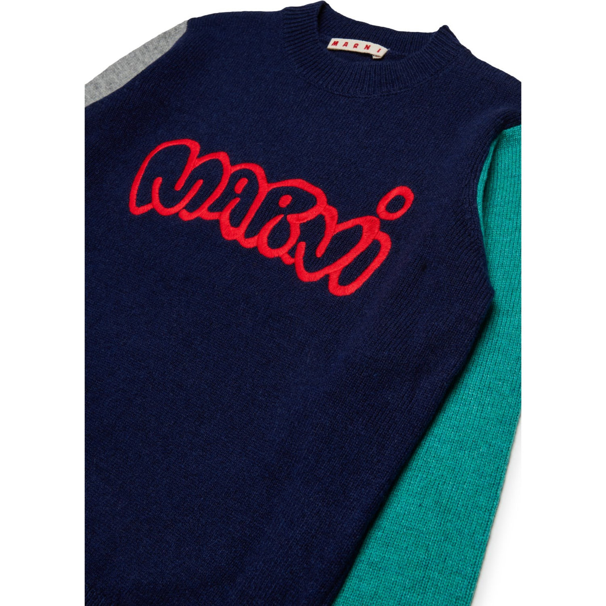 Marni Dark Sea Blue Knitwear
