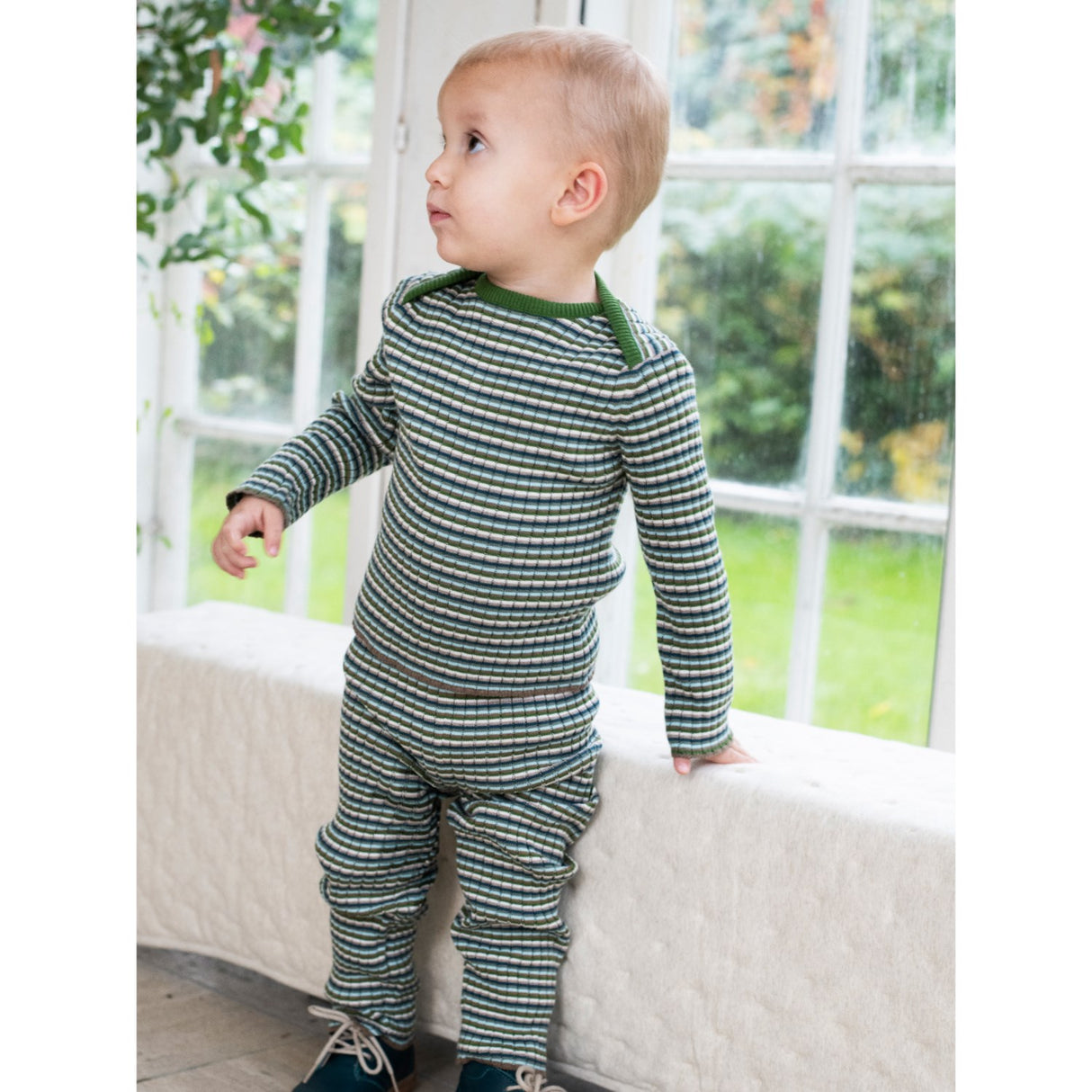 Serendipity Myrtle Stripe Baby Rib Bukser