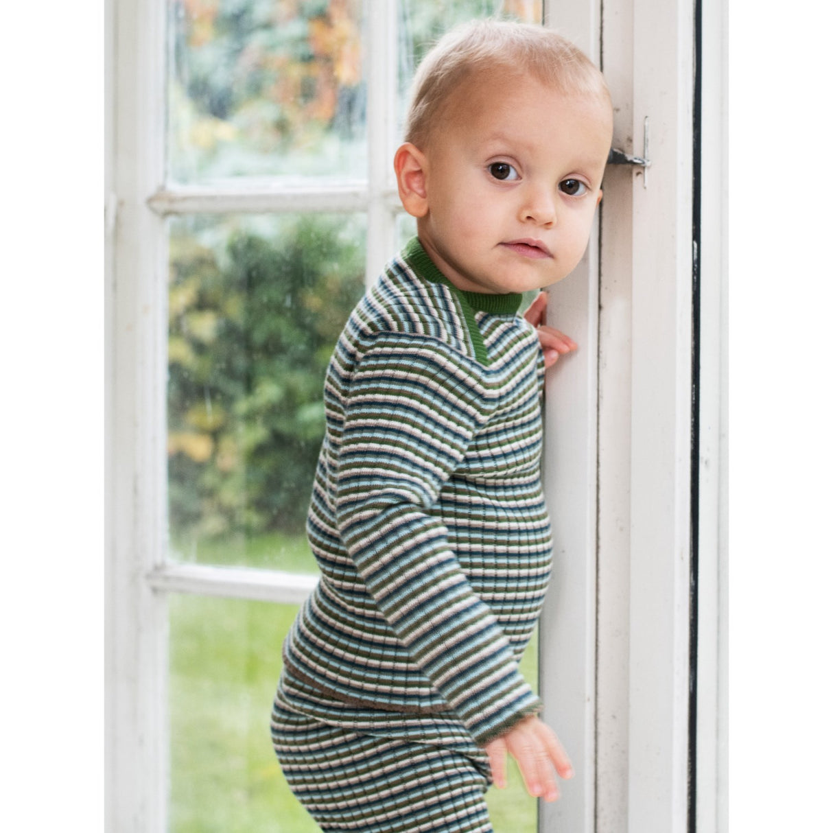 Serendipity Myrtle Stripe Baby Rib Bukser