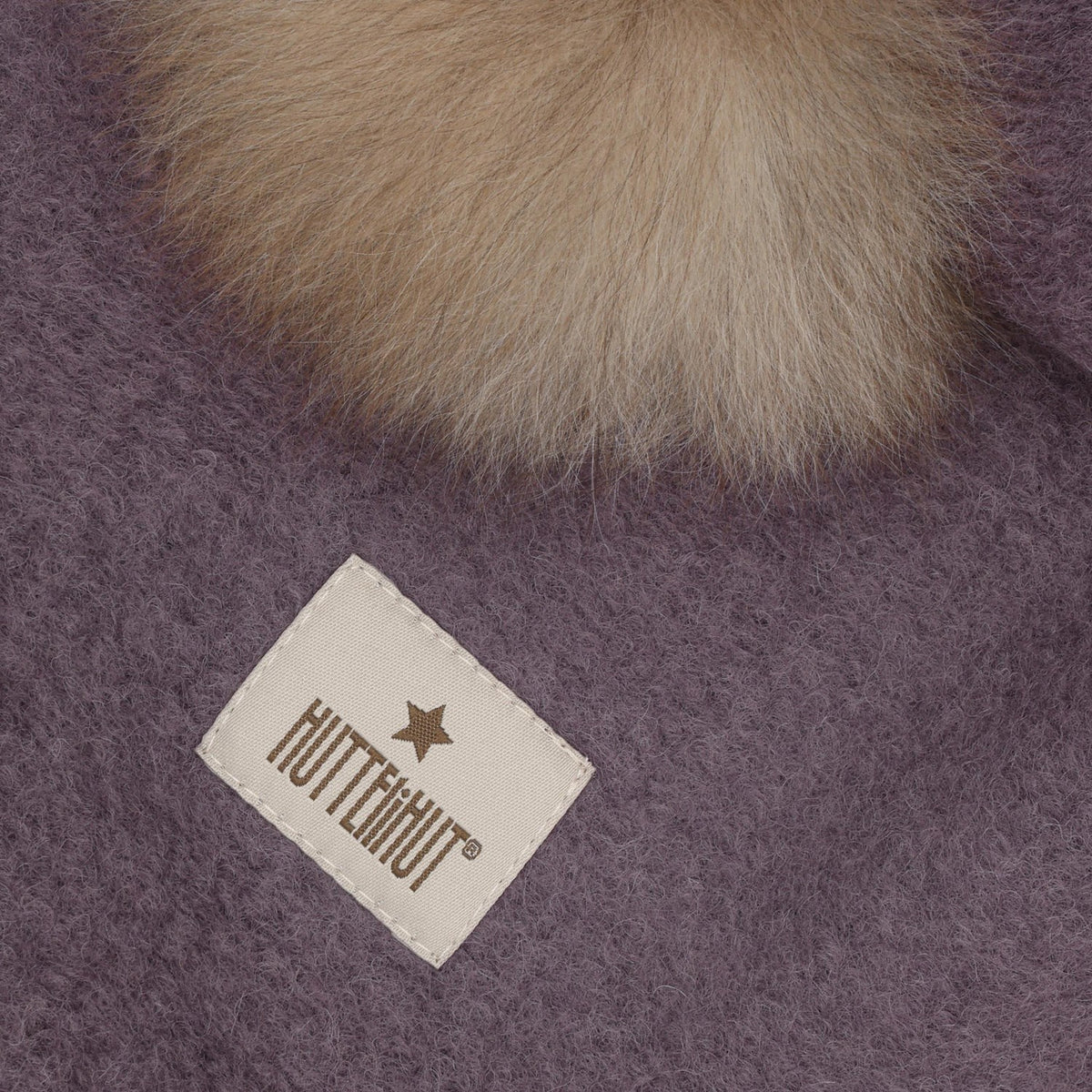 Huttelihut Moonscape Elefantlue Ull Alpaca Pompoms