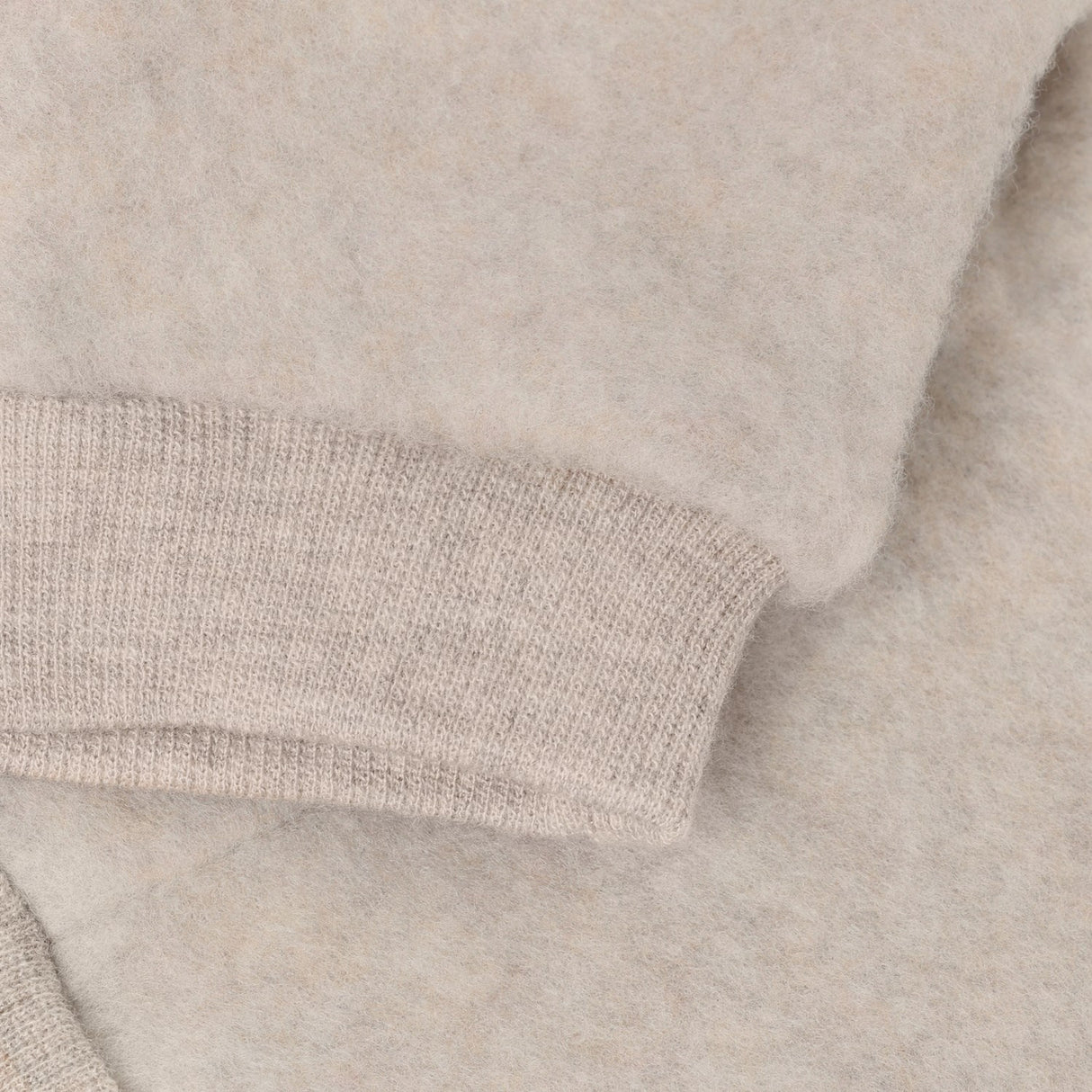 Huttelihut Camel Melange Bukser Ull Fleece