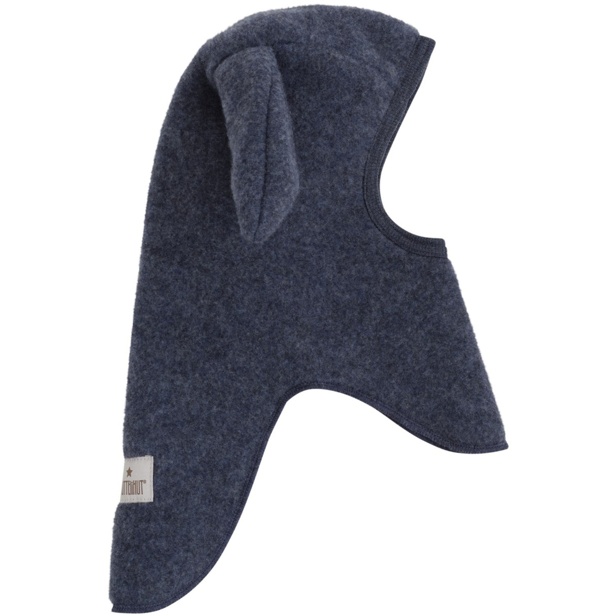 Huttelihut Ombre Blue Melange Elefantlue Ears Ull Fleece
