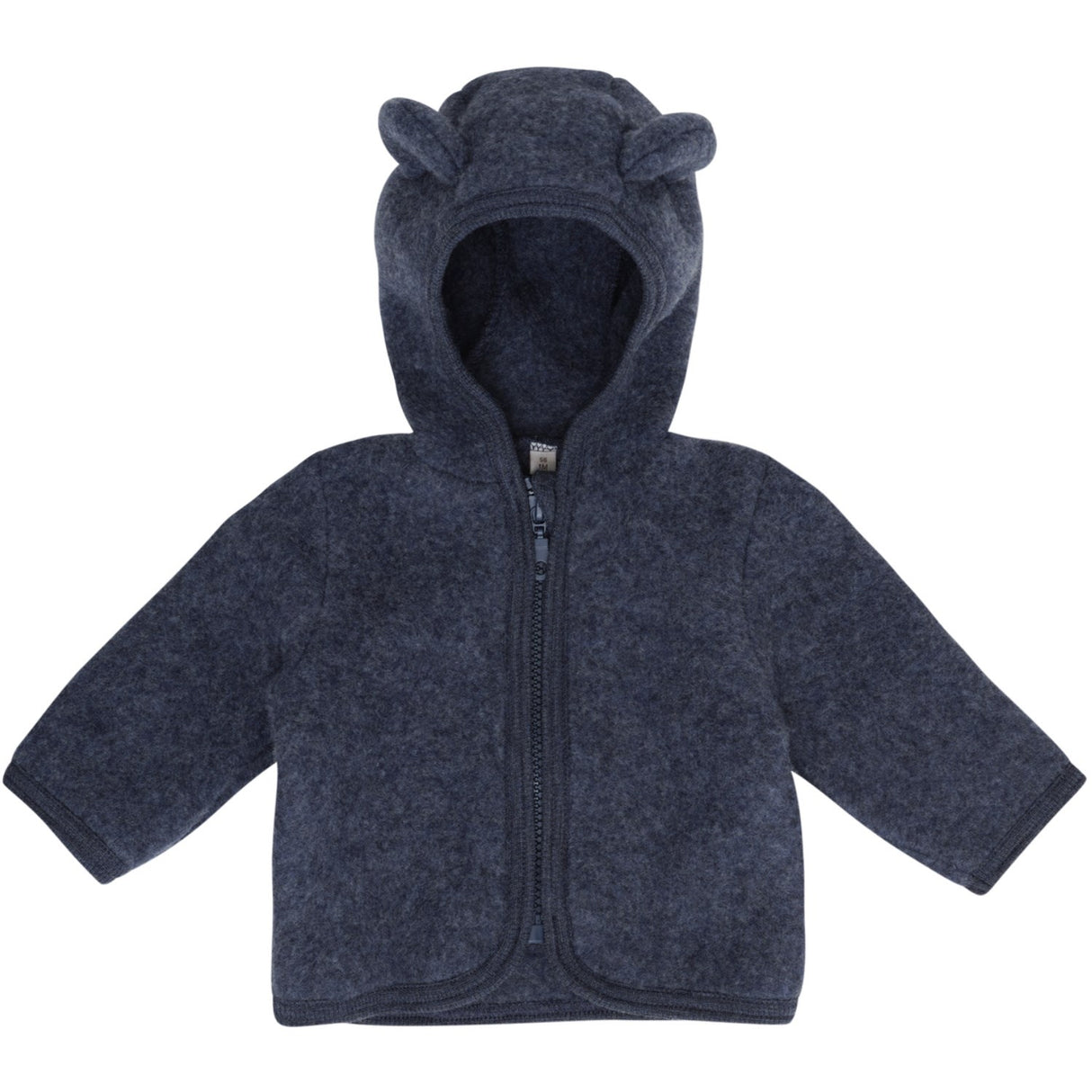 Huttelihut Ombre Blue Melange Jakke Ears Ull Fleece