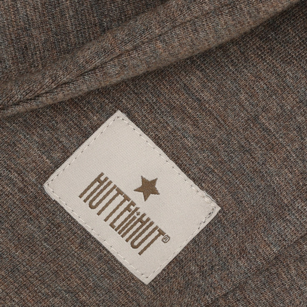 Huttelihut Brown Melange Elefantlue Ears Ull Rib