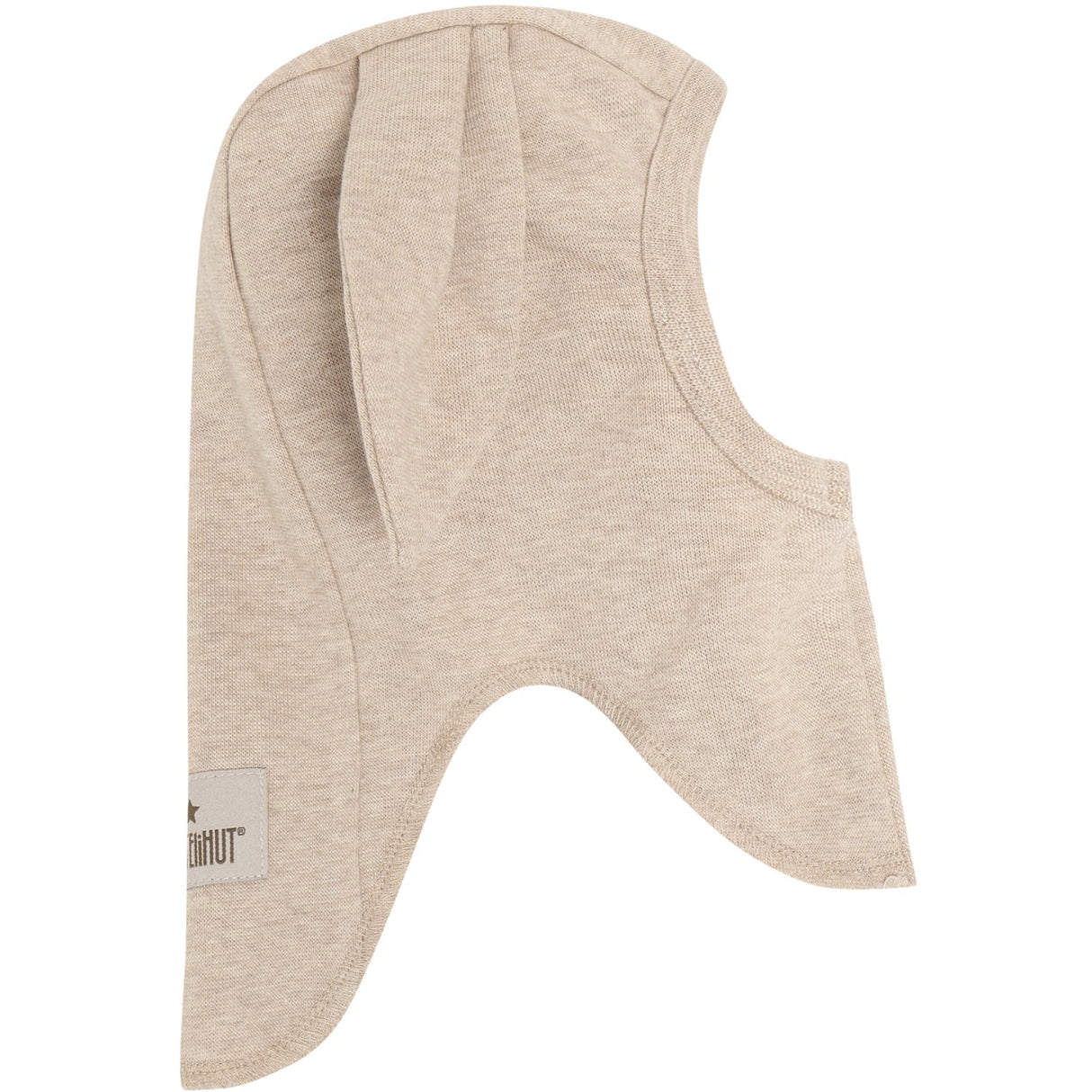 Huttelihut Camel Melange Elefantlue Ears Bomull Rib