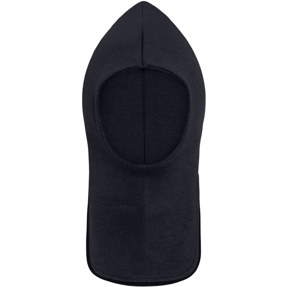 Huttelihut Dark Navy Elefantlue Ull Strikk Windstop
