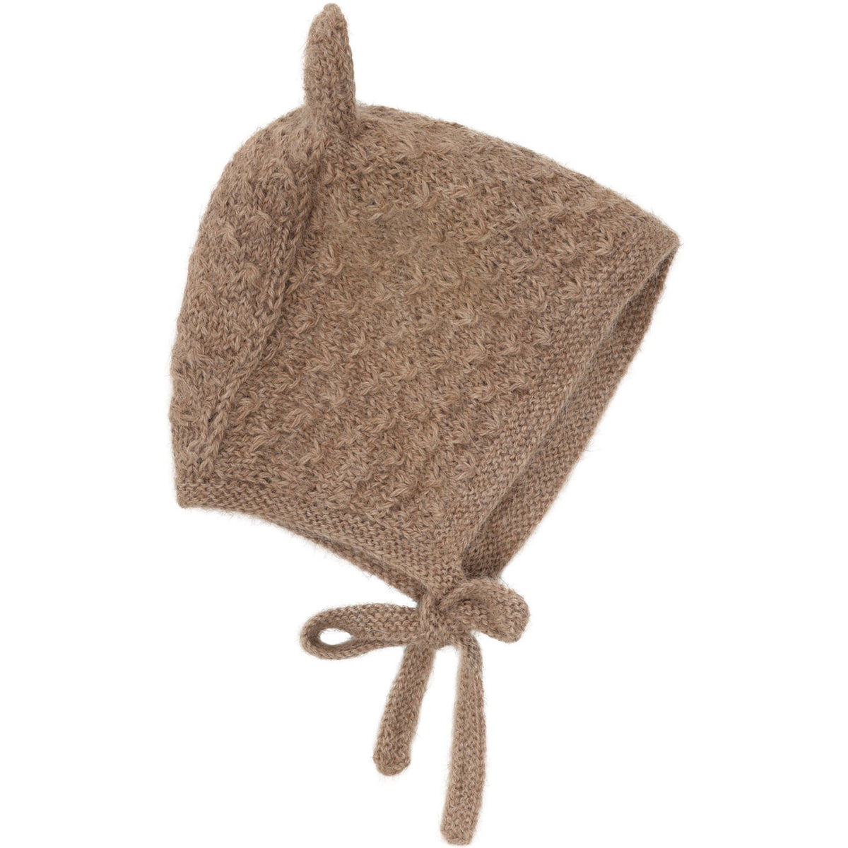 Huttelihut Atmosphere Bonnet Ears Alpaca Ull Strikk