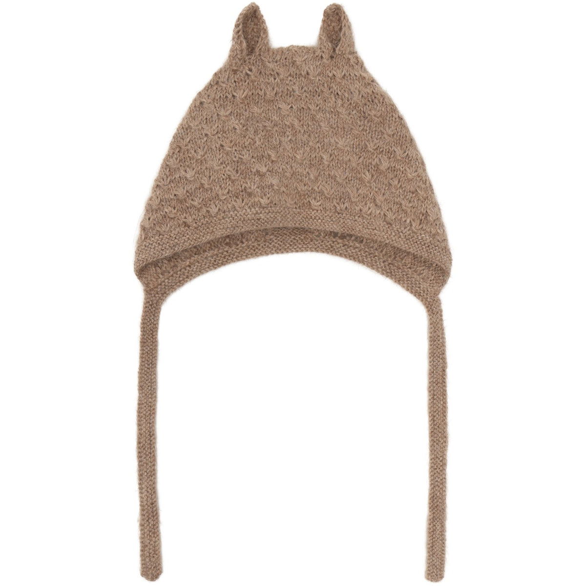 Huttelihut Atmosphere Bonnet Ears Alpaca Ull Strikk