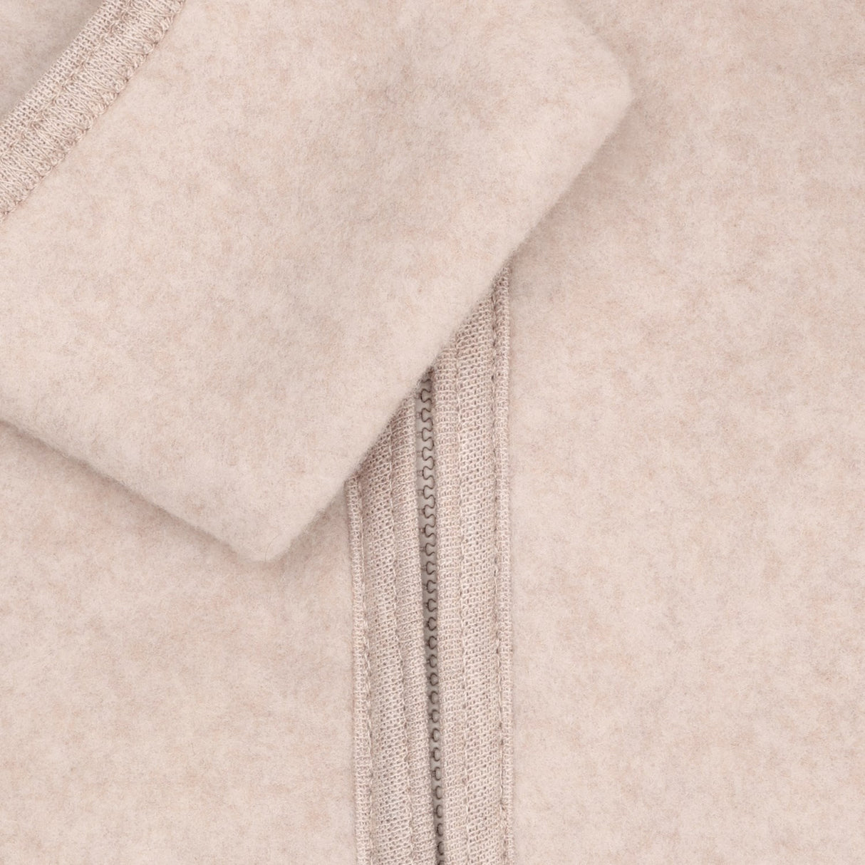 Huttelihut Camel Melange Klapvogn Drakt Ears Bomull Fleece