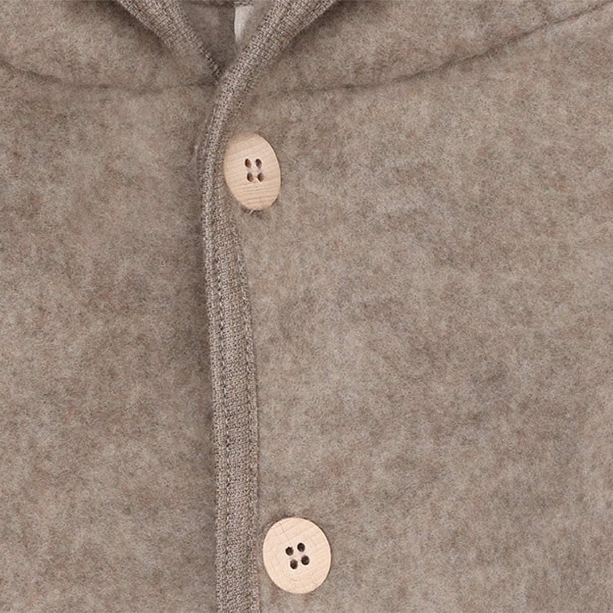 Huttelihut Savannah Melange Klapvogn Drakt Pixie Ull Fleece