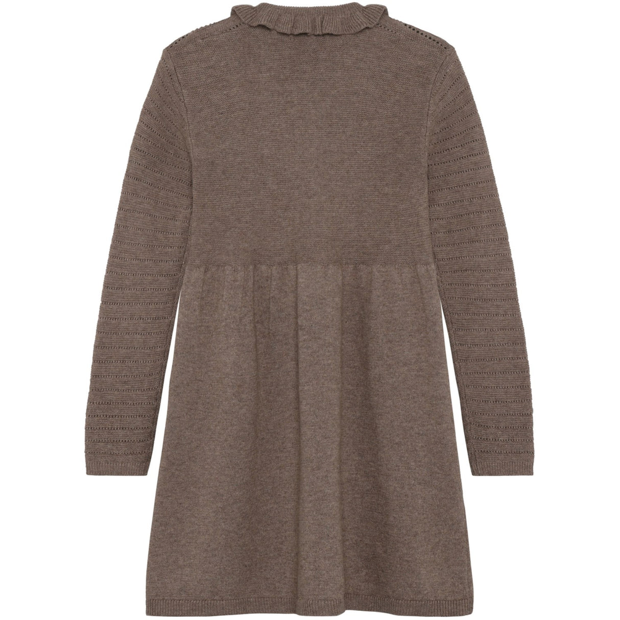 Huttelihut Cinder Melange Kjole Ls Strikk M/ Ull