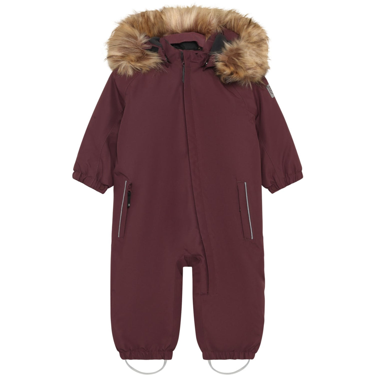 Color Kids Catawba Grape Baby Coverall M/ Fake Pels