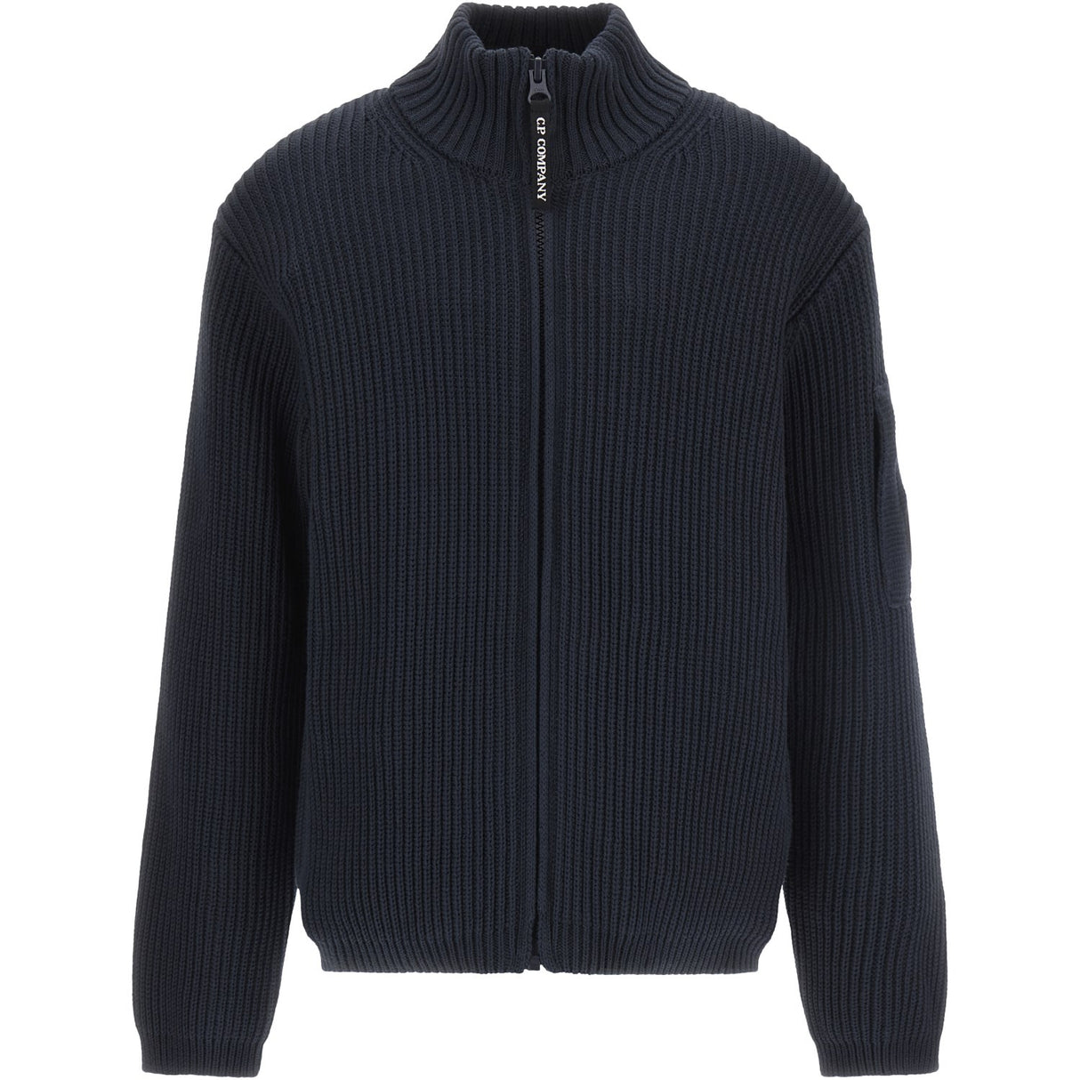 C.P. Company Black Tricot Med Zip