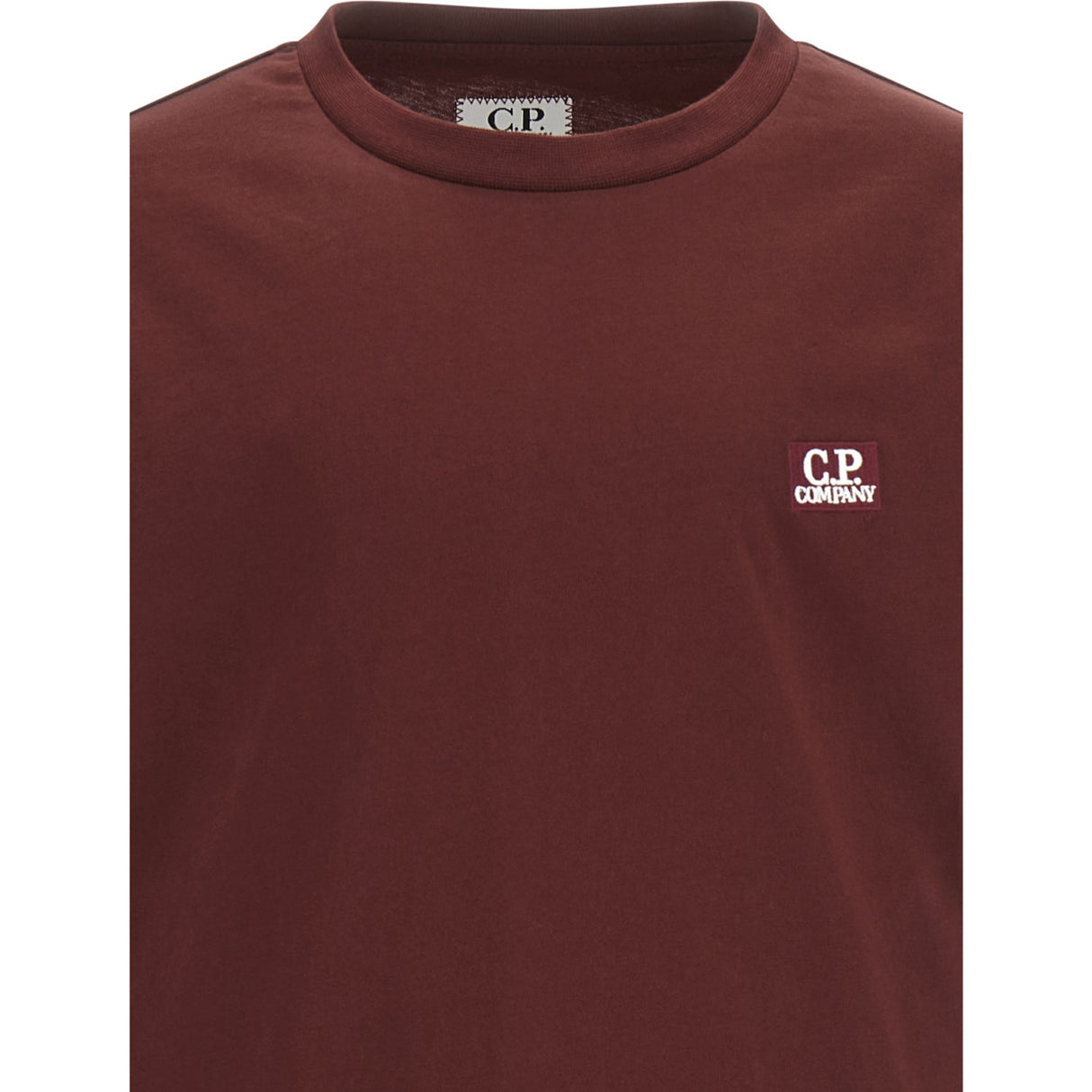 C.P. Company Borgogna Red Long Ermer T-Shirt