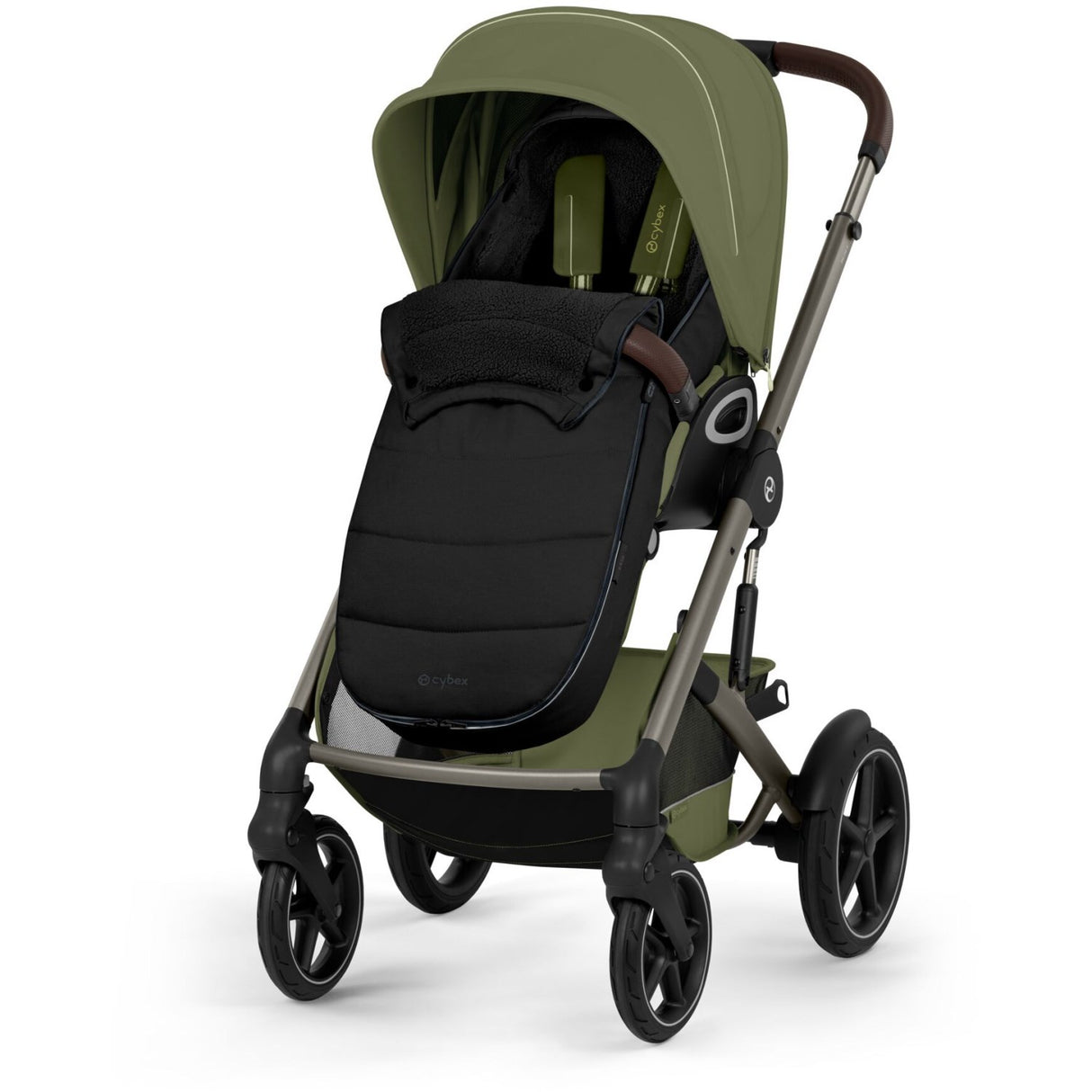 Cybex Moon Black Talos S Lux Blk Inklusiv Foldbar Cot