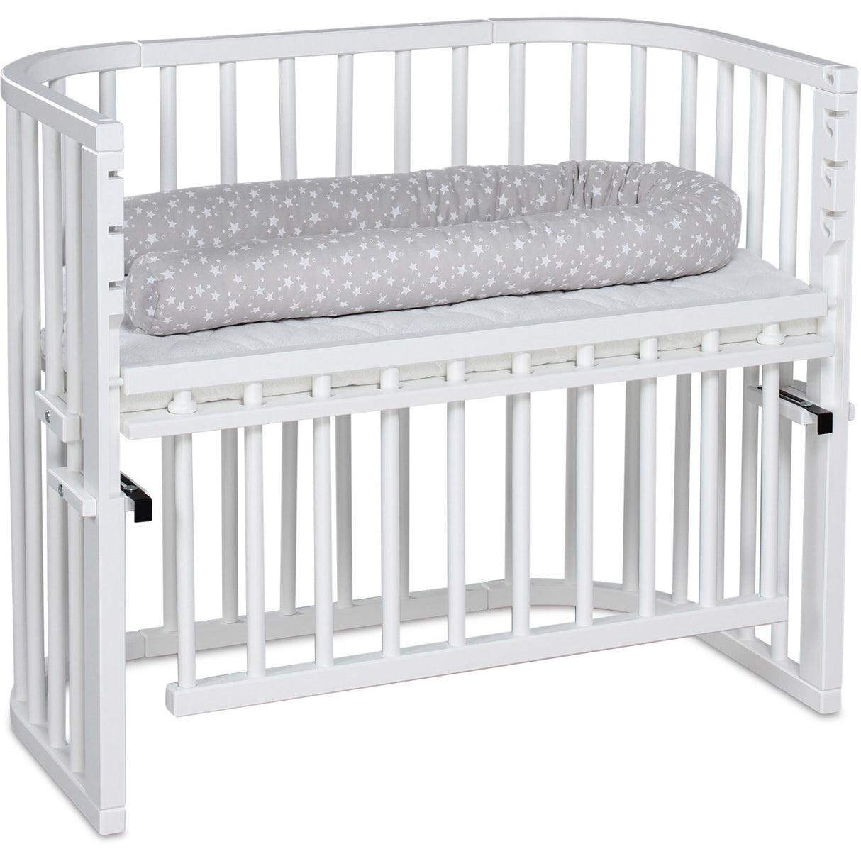babybay® White Varnished Maxi Comfort Plus Co-sleeper
