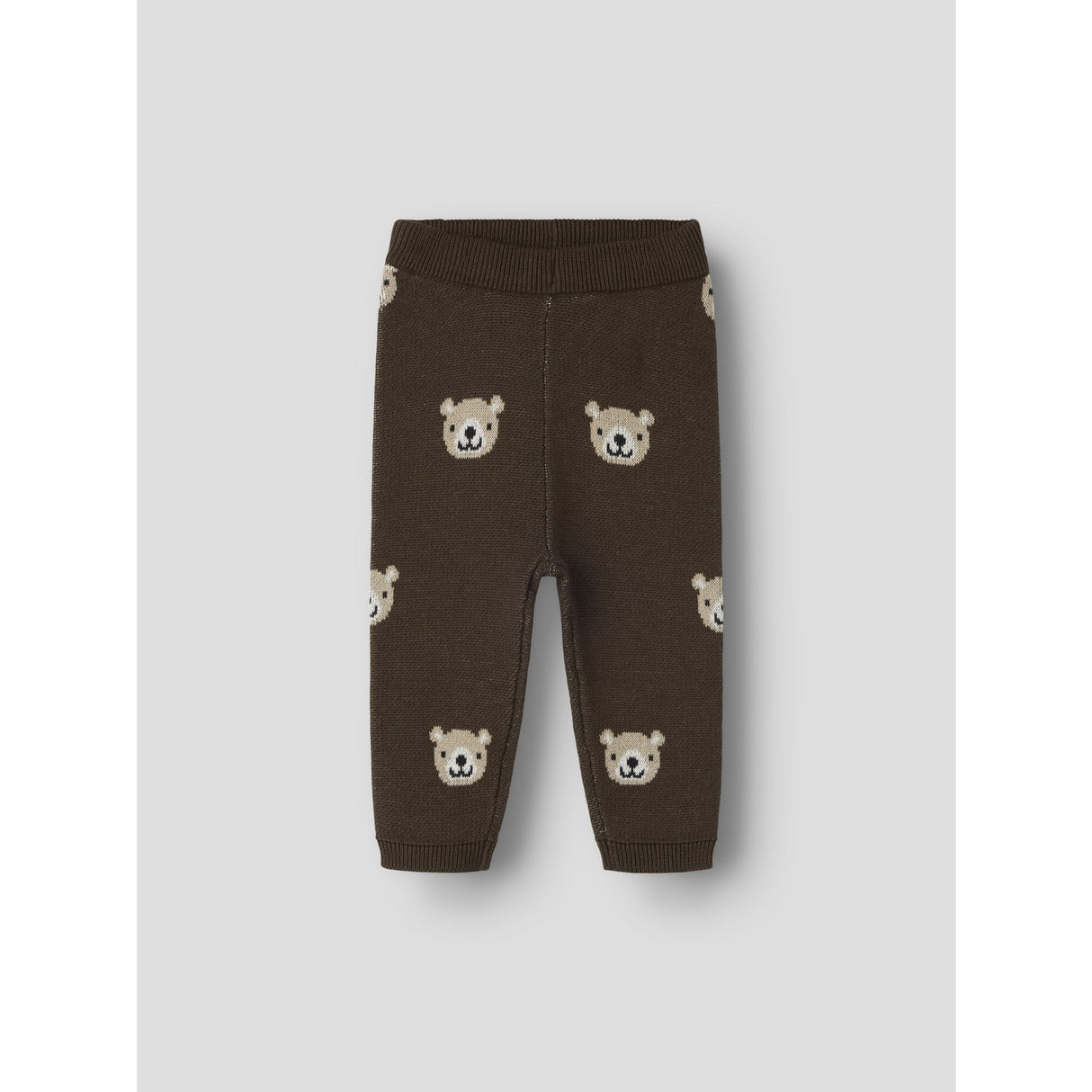 Name It Chocolate Brown Nbmneil Strikk Bukser